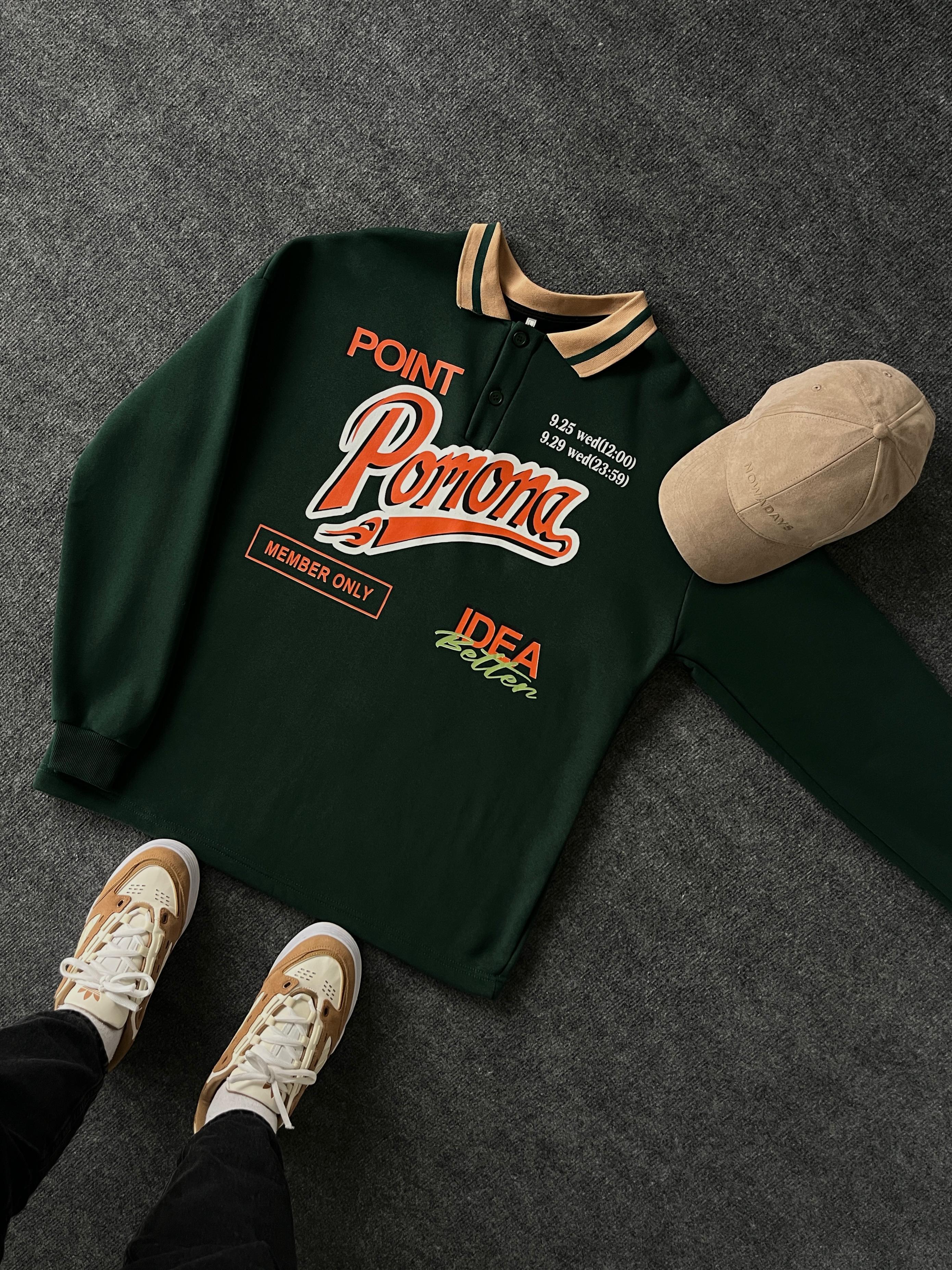 Pomona Üç İplik Şardonlu Sweatshirt