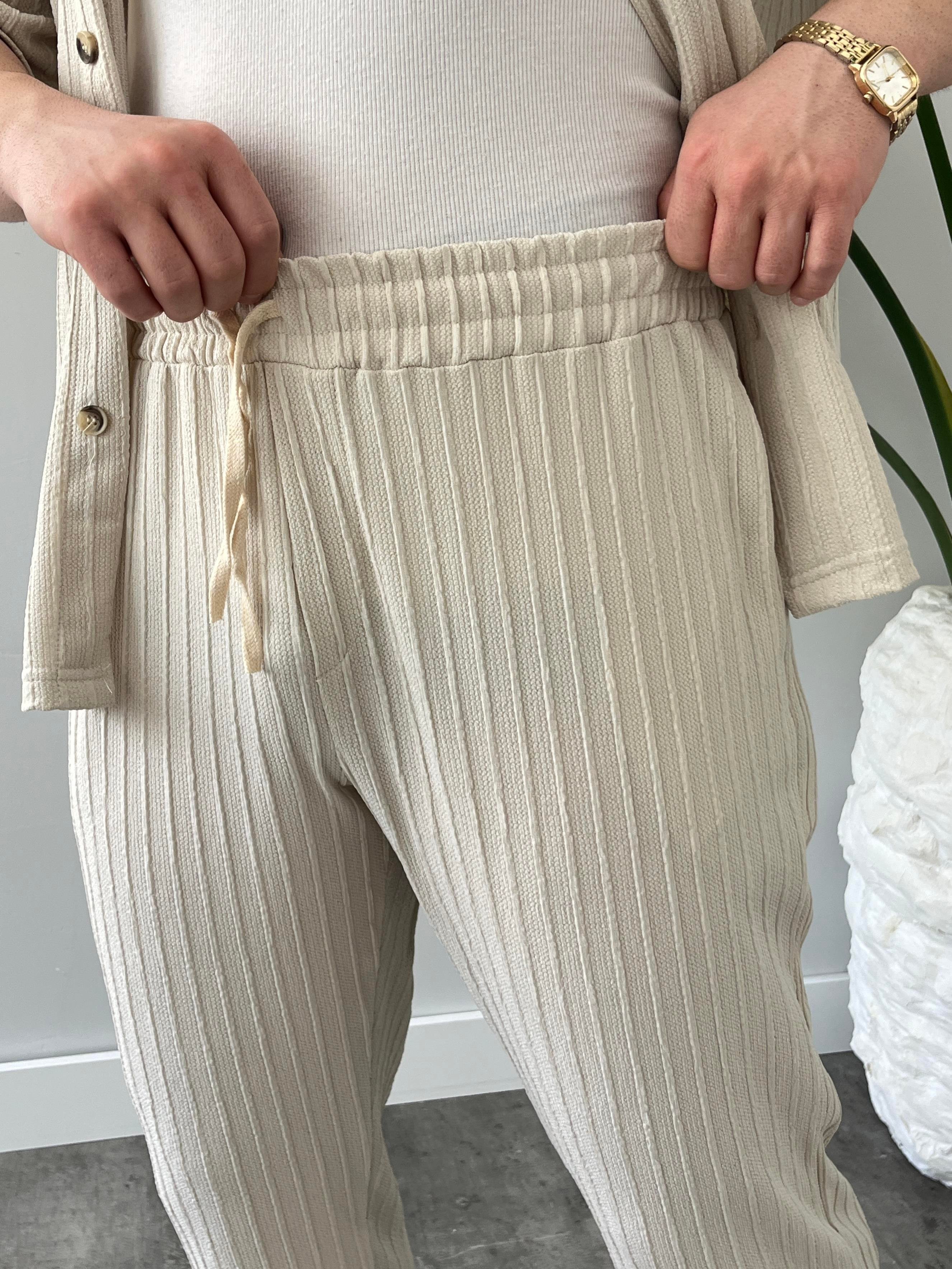 Romero Taş Desenli Oversize Takım