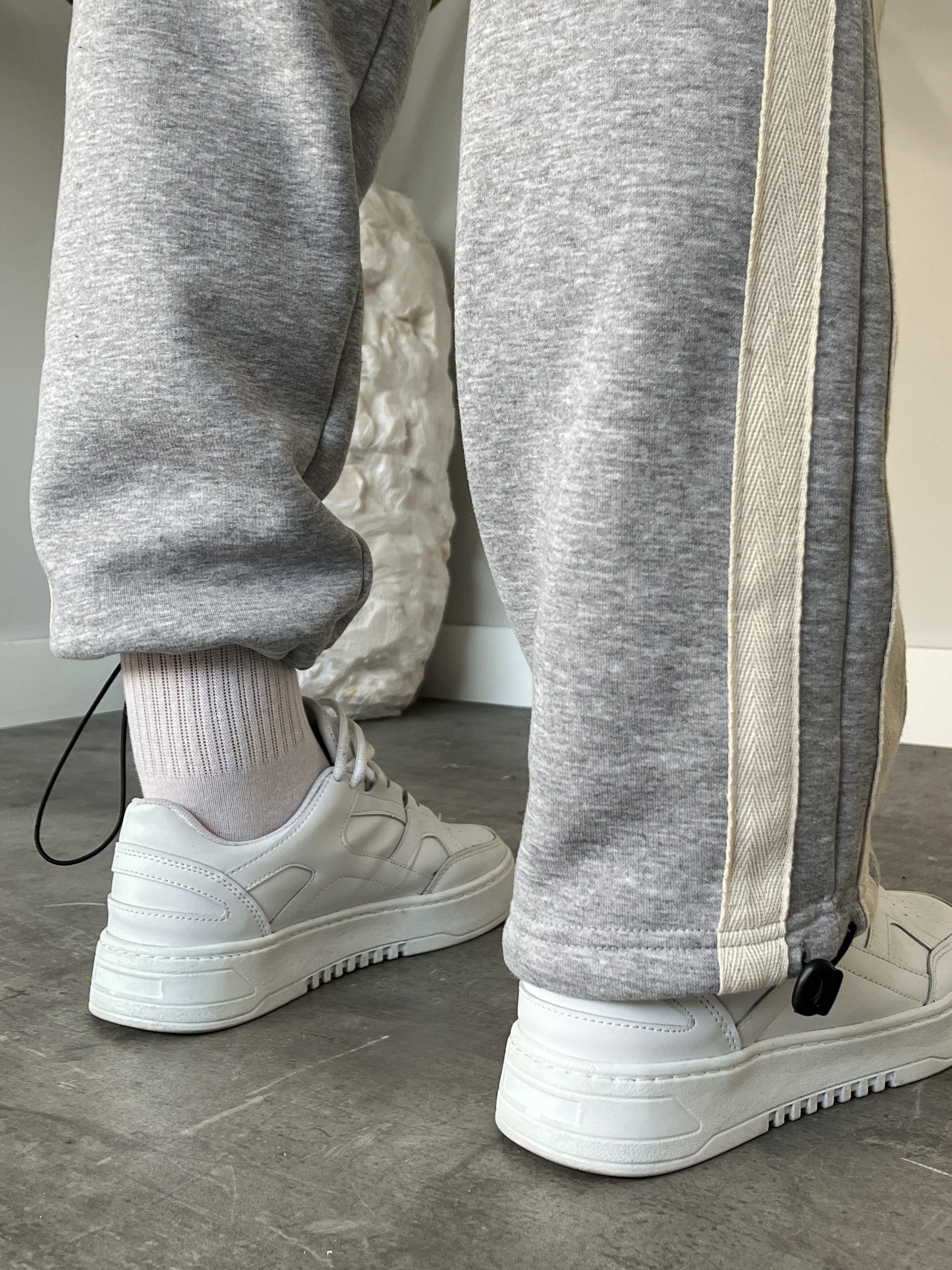 Rush Karmelanj Şeritli Oversize Eşofman Takımı