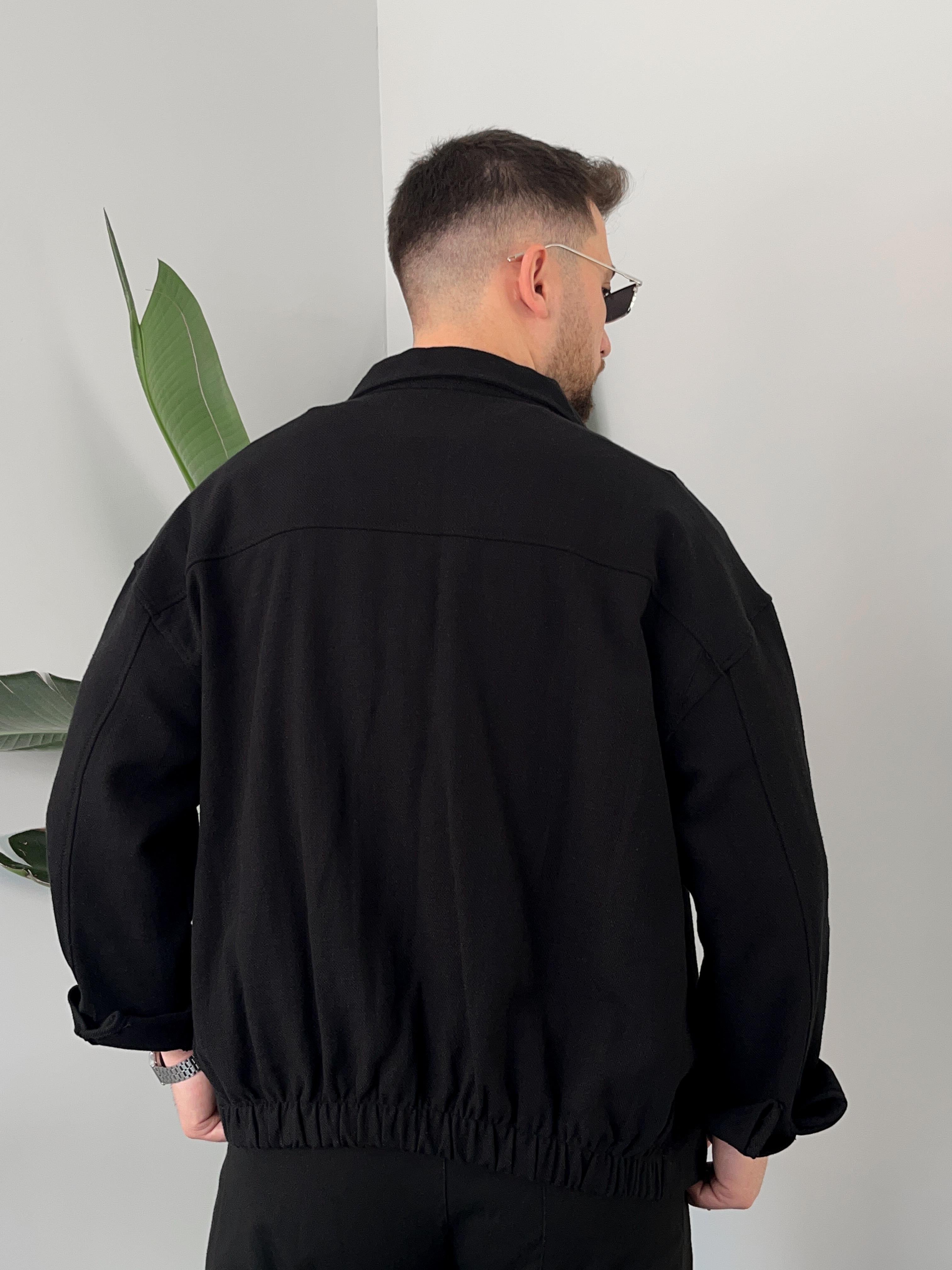 Siyah Casual Ceket