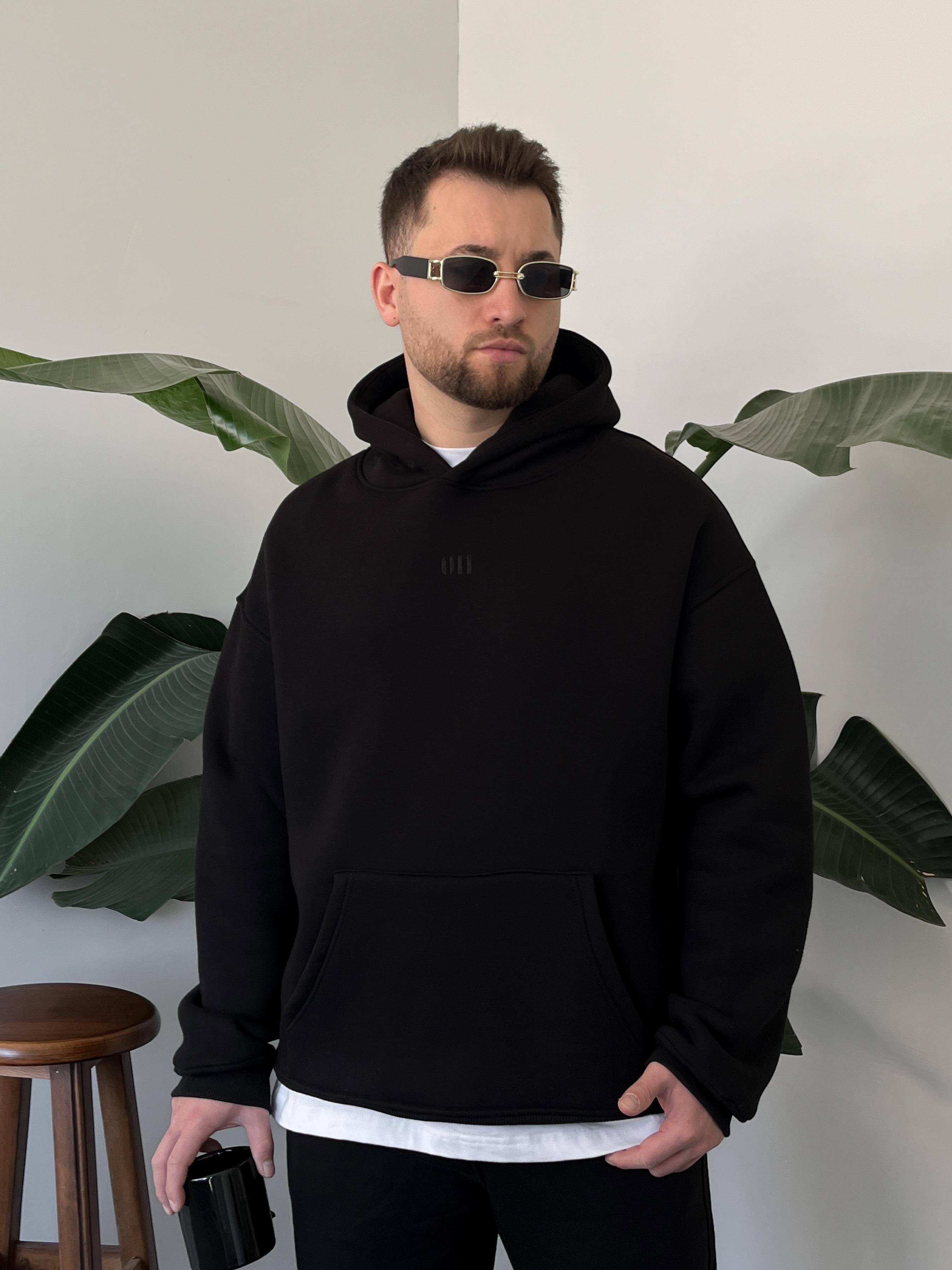 Siyah OH Nakışlı Cozy Collection Eşofman Takımı
