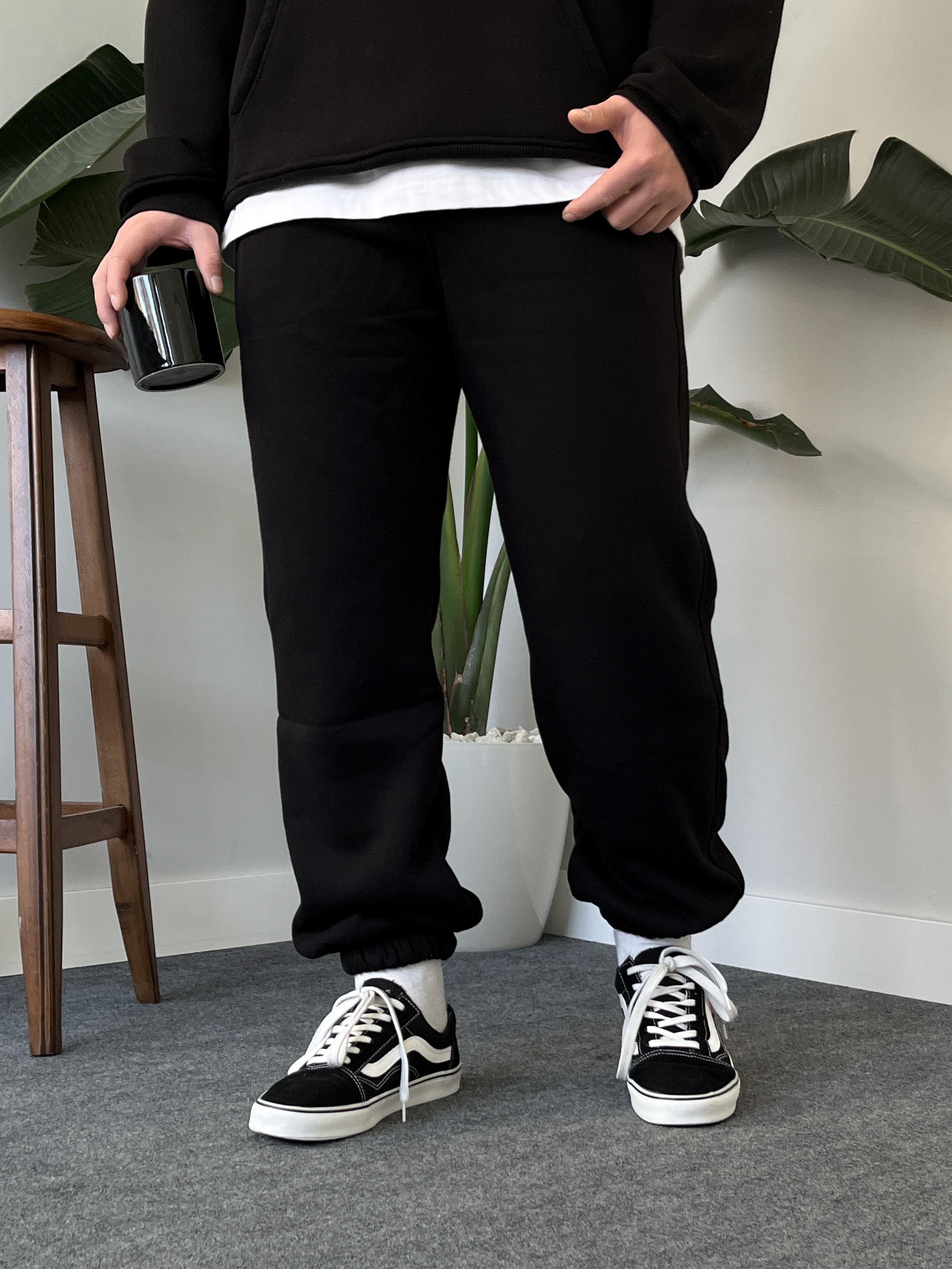 Siyah OH Nakışlı Cozy Collection Eşofman Takımı