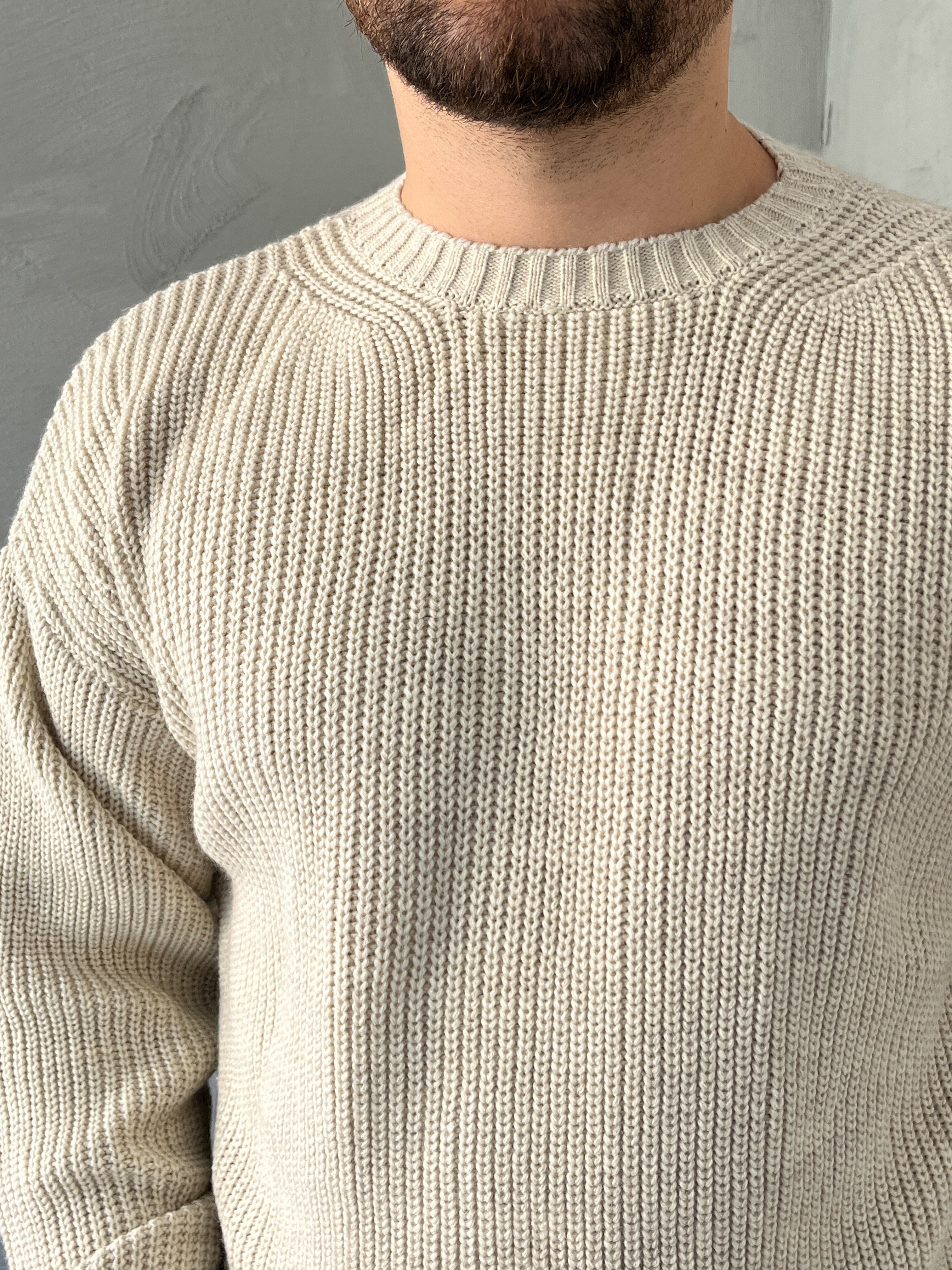 Taş Basic Örgü Oversize Kazak