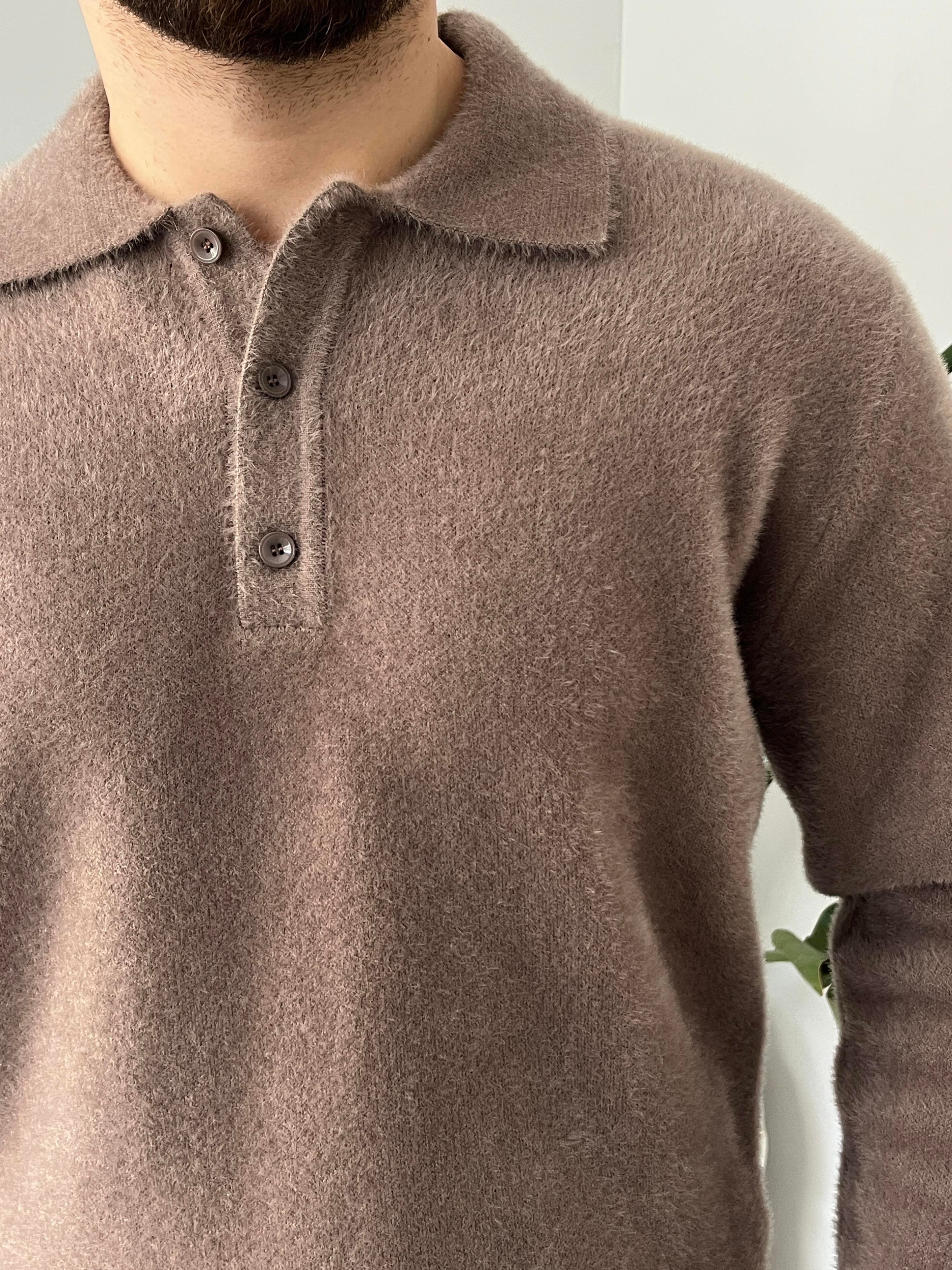 Vizon Soft Touch Polo Yaka Kazak