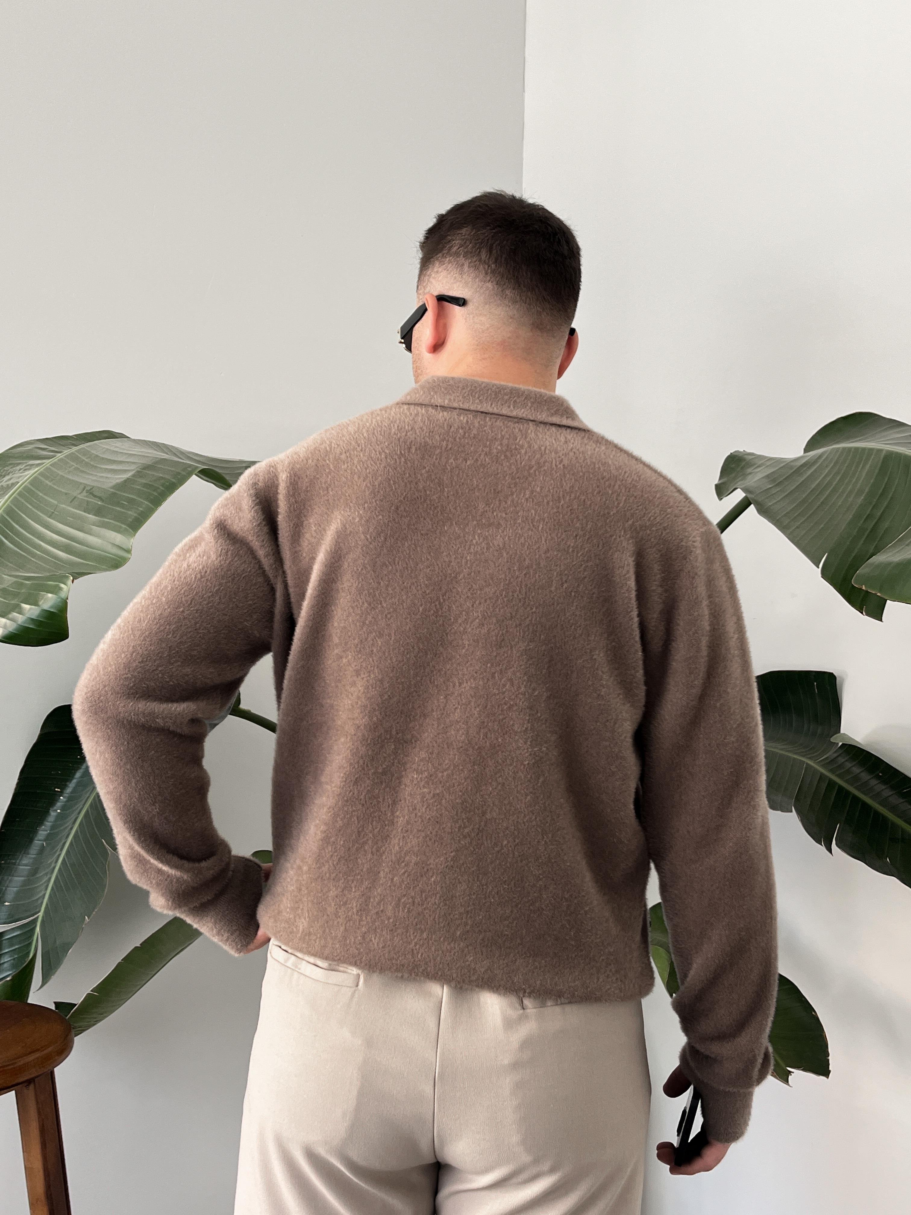 Vizon Soft Touch Polo Yaka Kazak