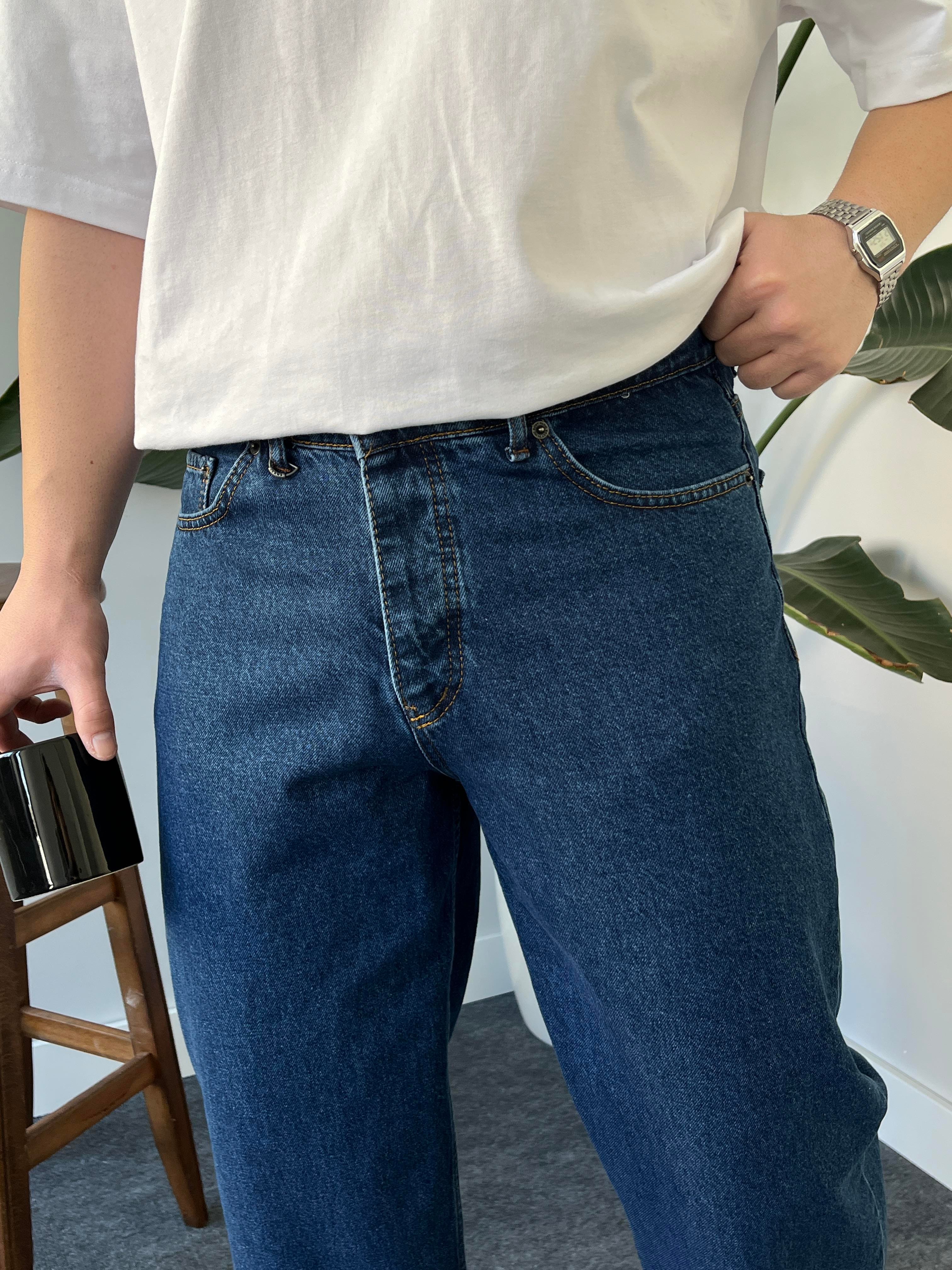 Zenox Dark Blue Baggy Jean