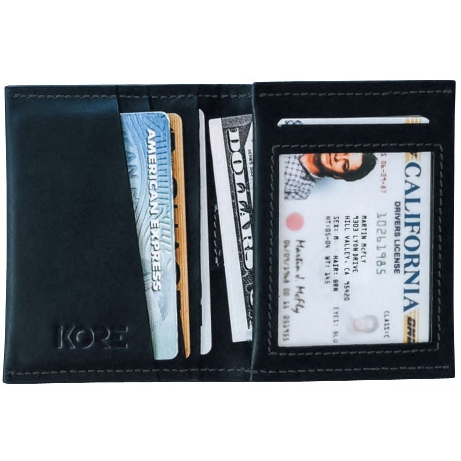BiFold Deri Cüzdan   [RFID Blocking] KORE ESSENTIALS | Politak Store