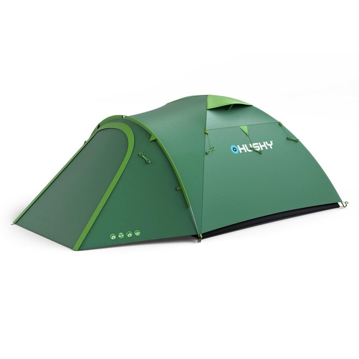 HUSKY BIZON PLUS 3 KİŞİLİK ÇADIR (YEŞİL)