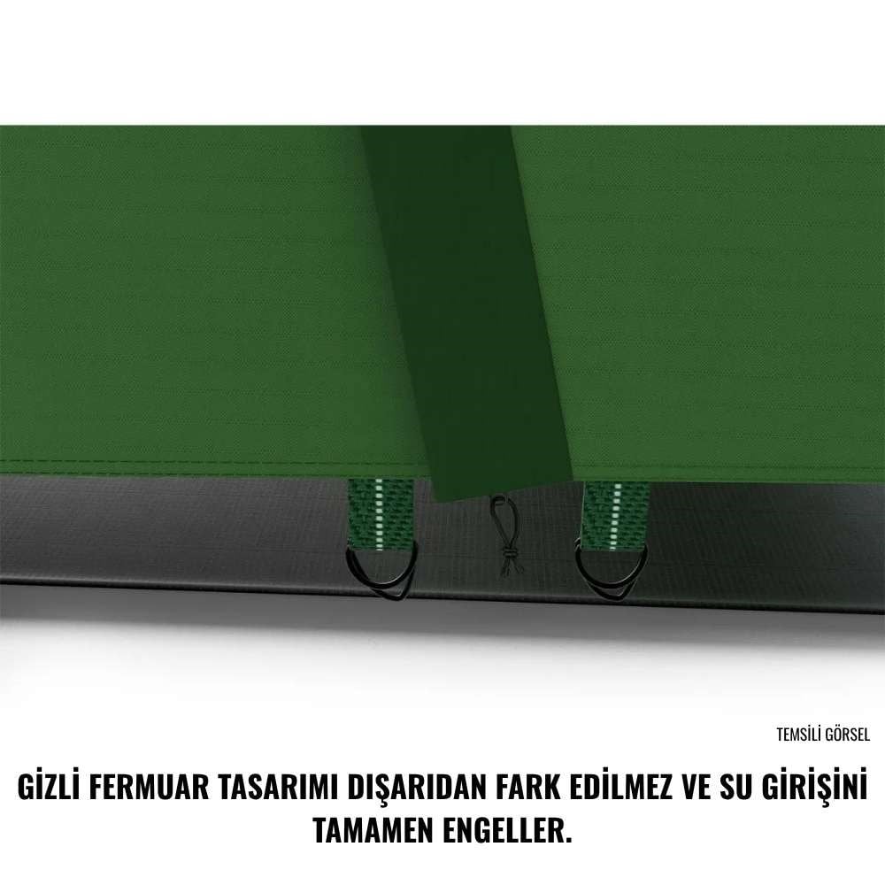 HUSKY Boston Dural 6 Kişilik Çadır (Yeşil) HUSKY | Politak Store