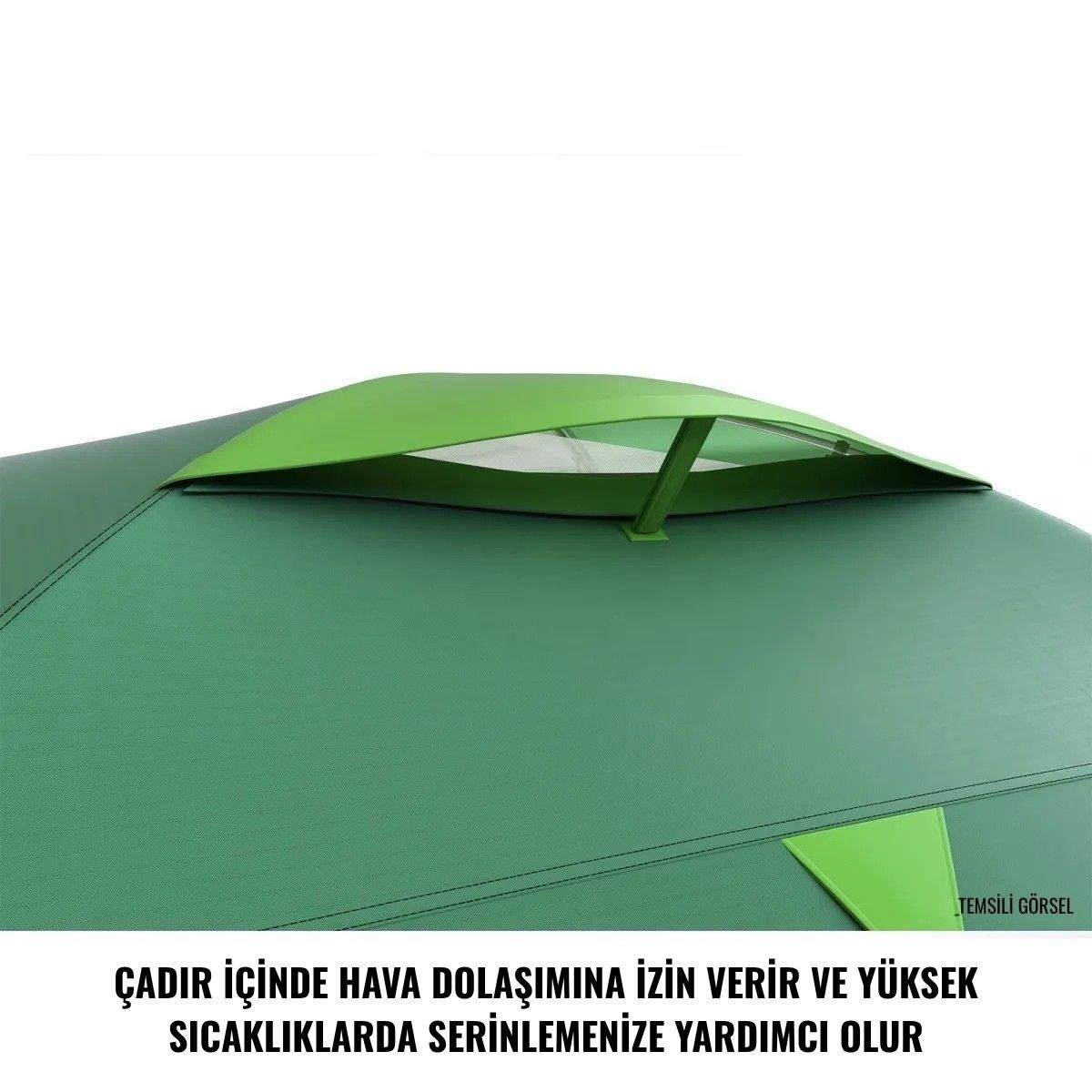 HUSKY BURTON 2-3 KİŞİLİK ÇADIR (YEŞİL)