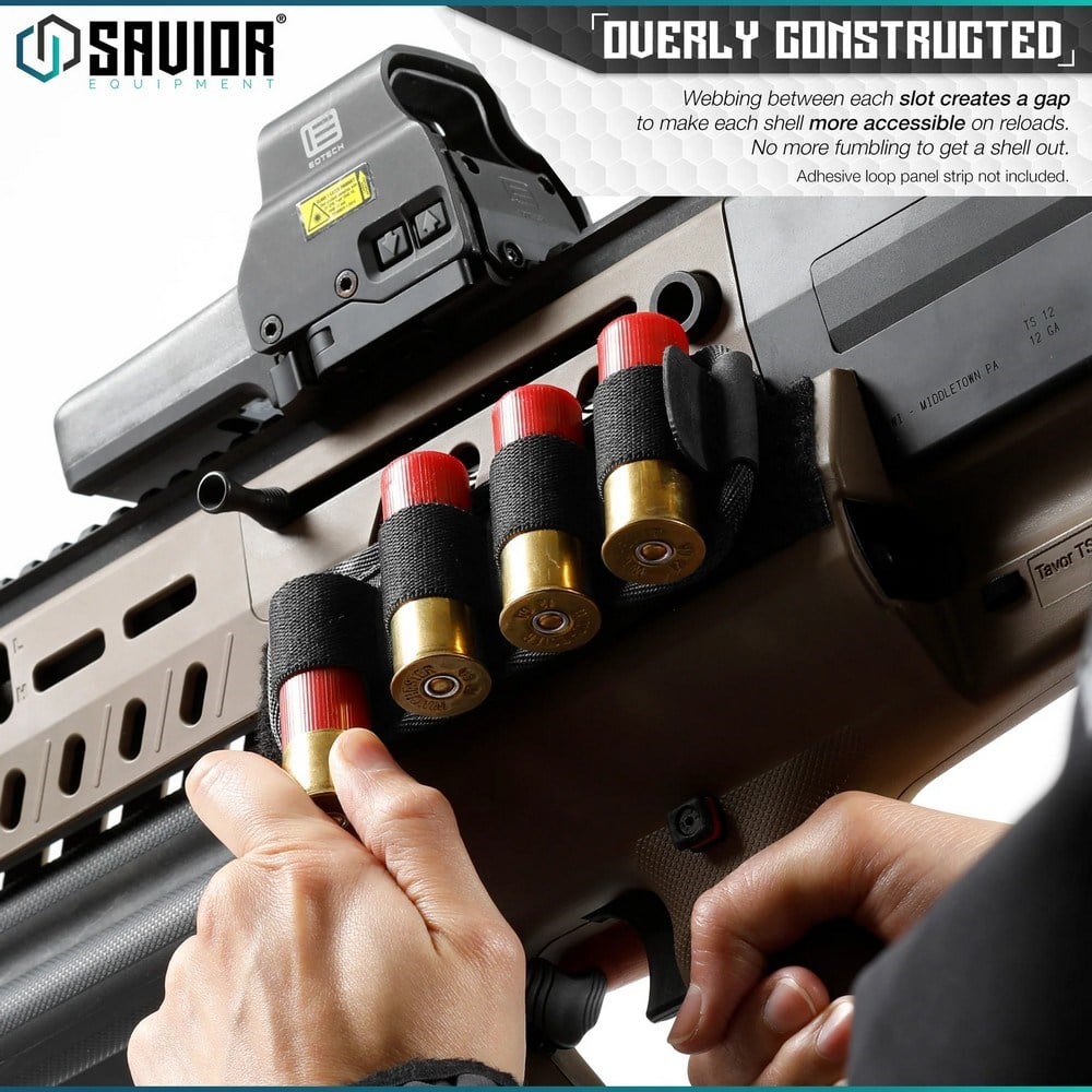 SAVIOR 6'lı 12 Kalibre Fişek Kılıfı (Gri) (2'li) SAVIOR | Politak Store