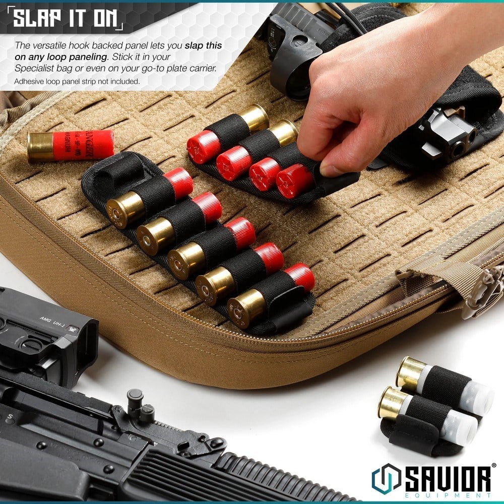 SAVIOR 6'lı 12 Kalibre Fişek Kılıfı (Gri) (2'li) SAVIOR | Politak Store