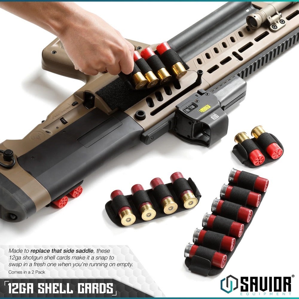 SAVIOR 6'lı 12 Kalibre Fişek Kılıfı (K.Yeşil) (2'li) SAVIOR | Politak Store