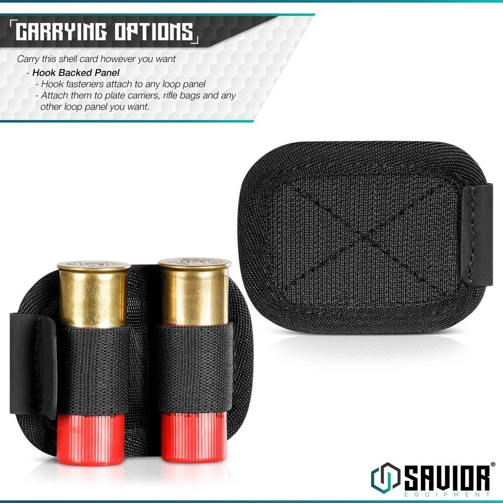 SAVIOR 6'lı 12 Kalibre Fişek Kılıfı (K.Yeşil) (2'li) SAVIOR | Politak Store