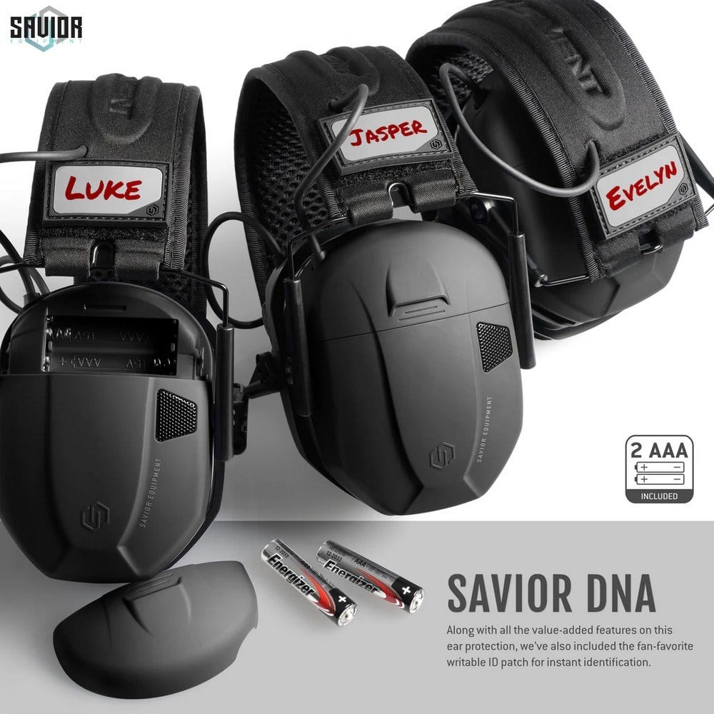 SAVIOR APOLLO Elektronik Atış Kulaklığı (Mat Siyah) SAVIOR | Politak Store