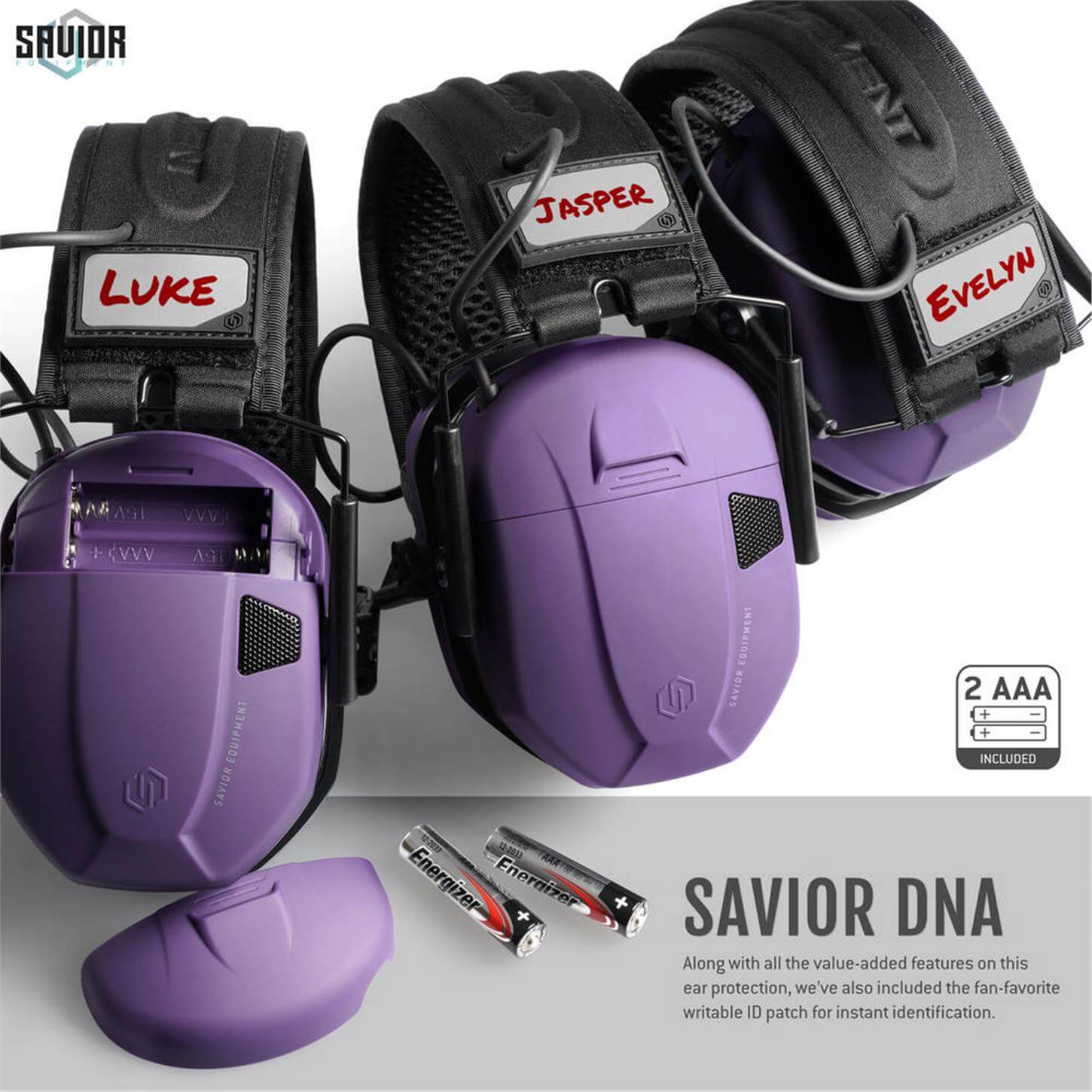 SAVIOR APOLLO Elektronik Atış Kulaklığı (Mor) SAVIOR | Politak Store