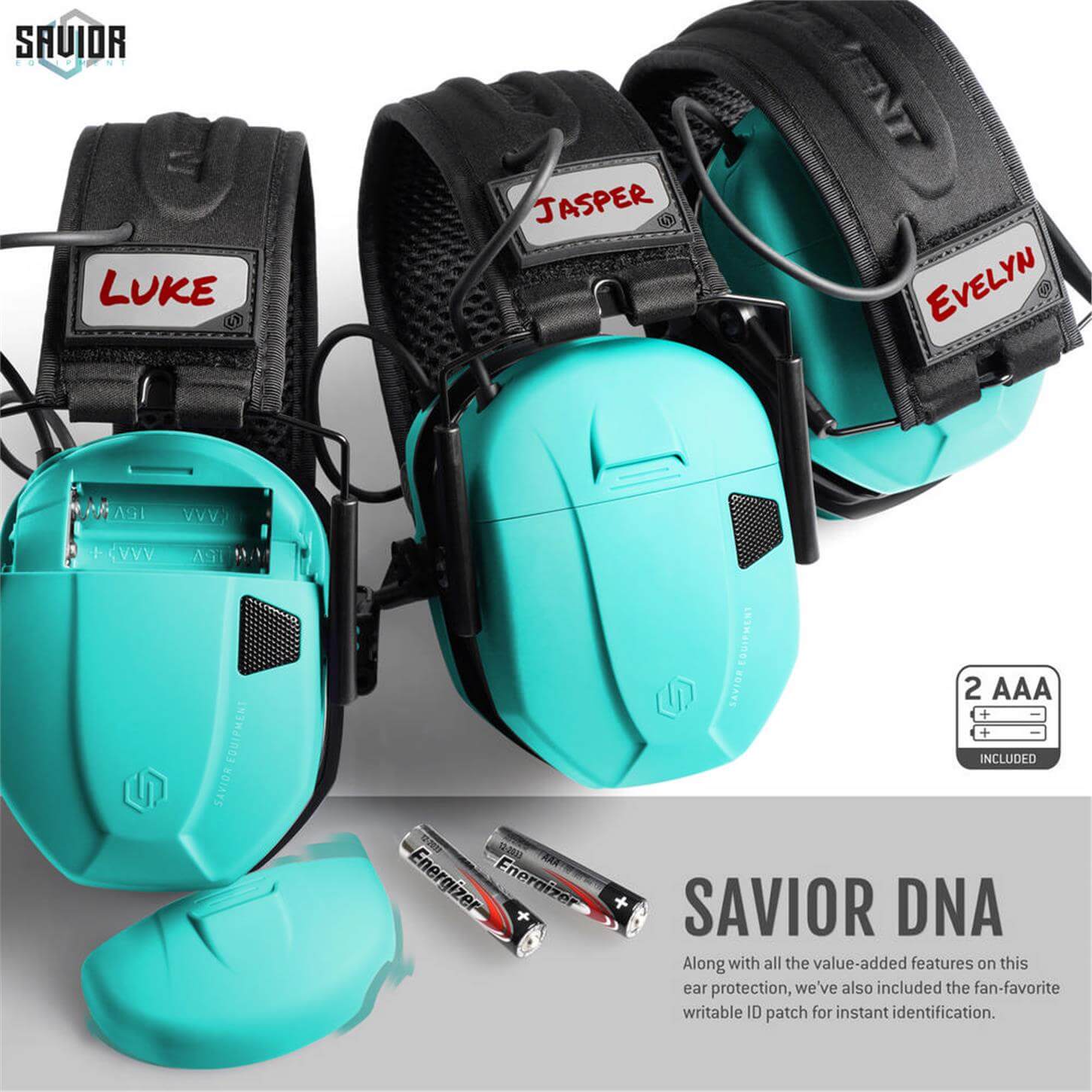 SAVIOR APOLLO Elektronik Atış Kulaklığı (Turkuaz) SAVIOR | Politak Store