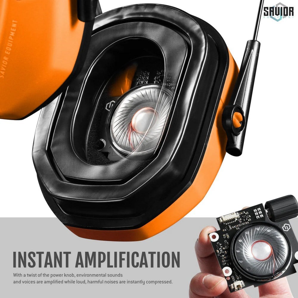SAVIOR APOLLO Elektronik Atış Kulaklığı (Turuncu) SAVIOR | Politak Store