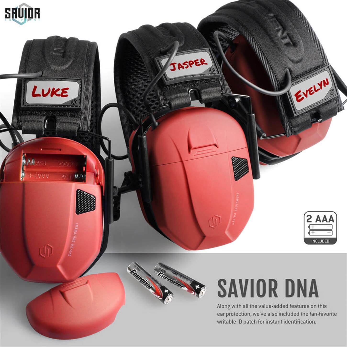 SAVIOR APOLLO Elektronik Atış Kulaklığı (Kırmızı) SAVIOR | Politak Store