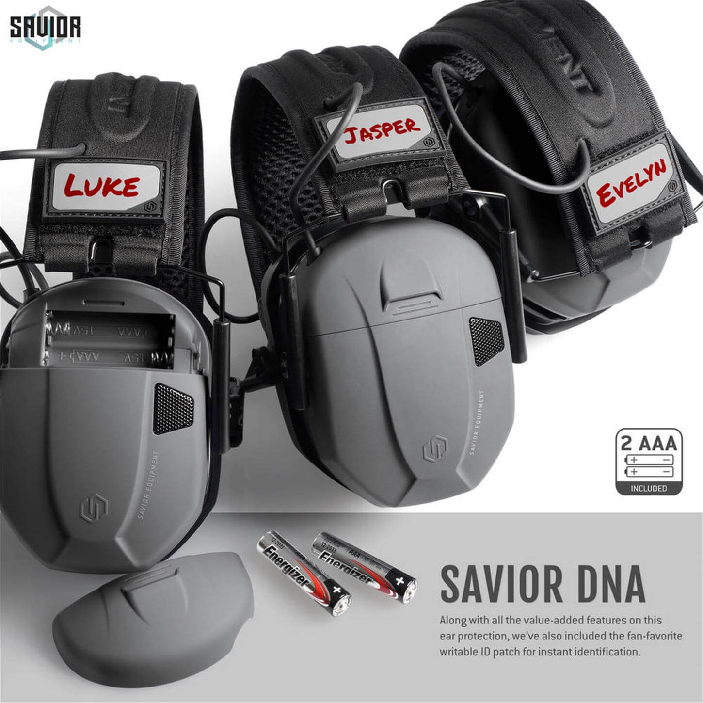 SAVIOR APOLLO Elektronik Atış Kulaklığı (Mat Gri) SAVIOR | Politak Store