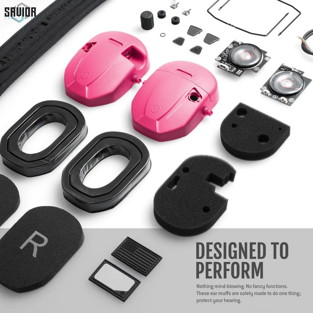 SAVIOR APOLLO Elektronik Atış Kulaklığı (Pembe) SAVIOR | Politak Store