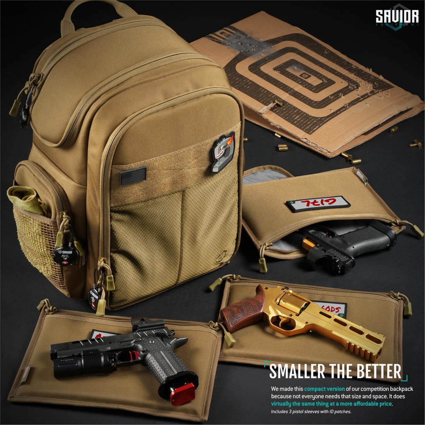 SAVIOR COMPACT S.E.M.A. Tabanca Sırt Çantası (Toprak) SAVIOR | Politak Store