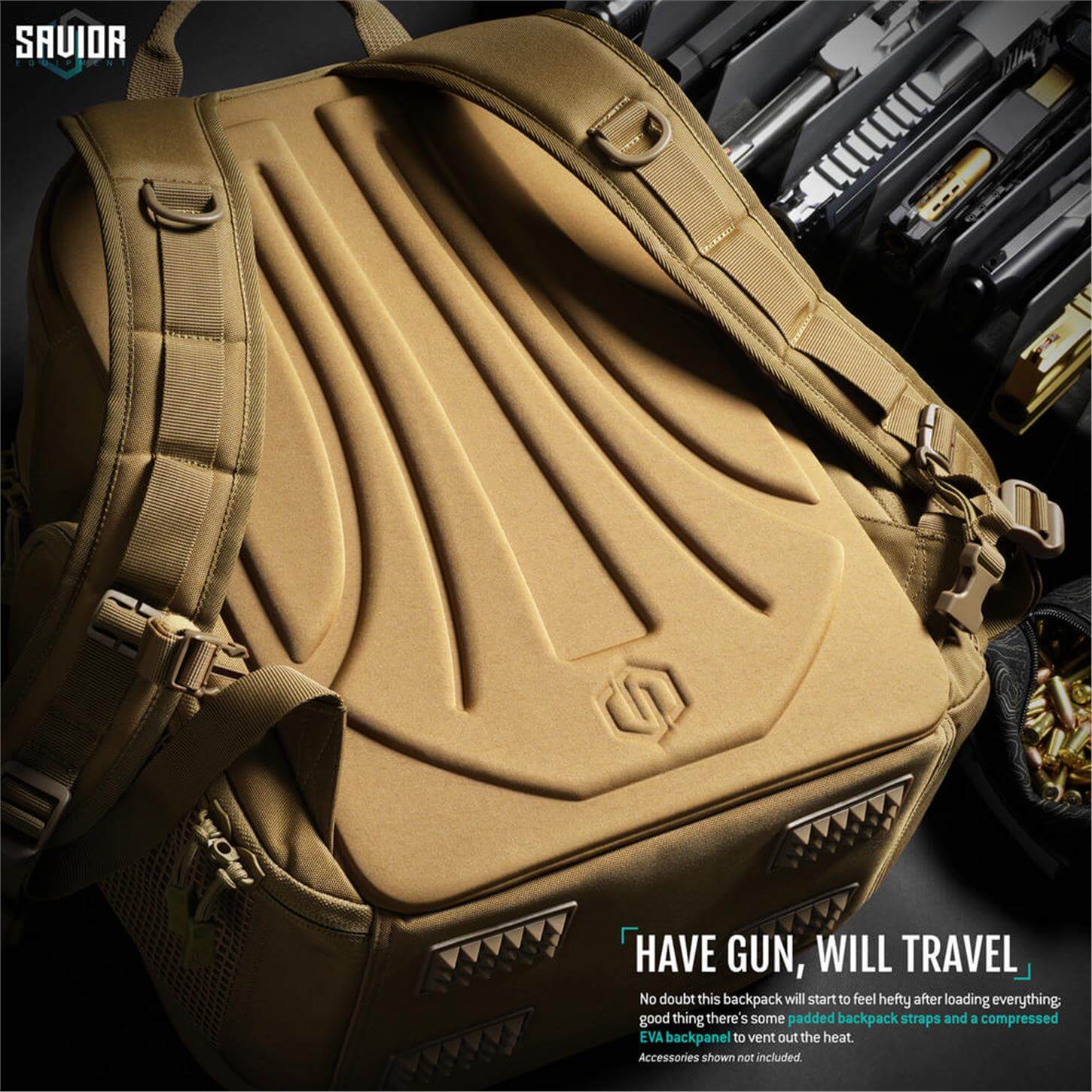 SAVIOR COMPACT S.E.M.A. Tabanca Sırt Çantası (Toprak) SAVIOR | Politak Store