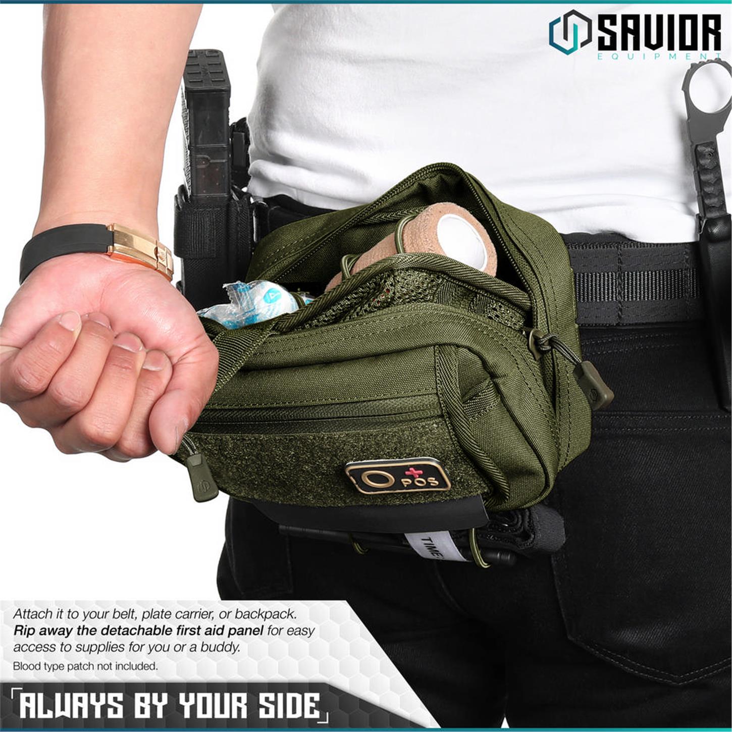 SAVIOR IFAK BUDDY İlk Yardım Çantası (K.Yeşil) SAVIOR | Politak Store