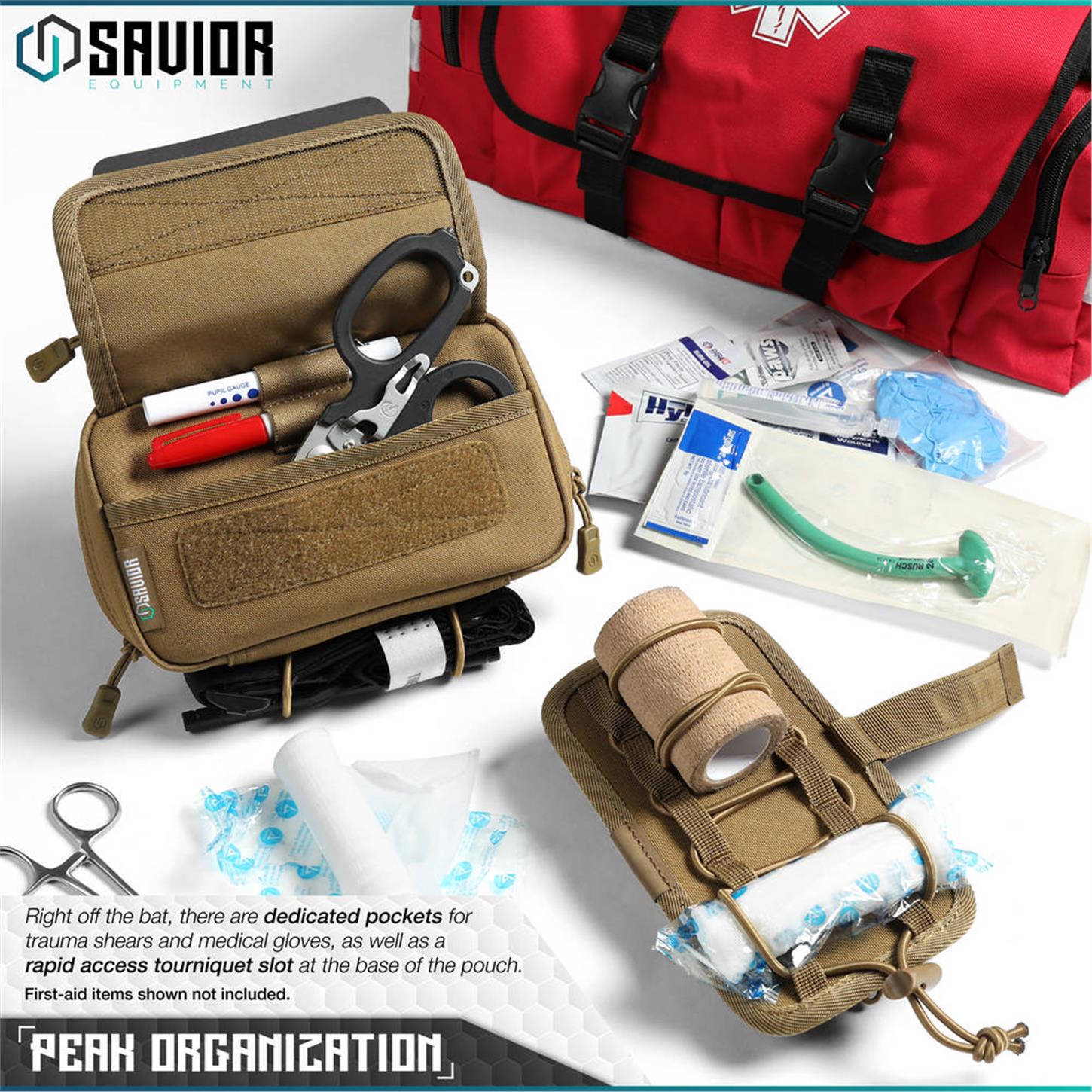 SAVIOR IFAK BUDDY İlk Yardım Çantası (Toprak) SAVIOR | Politak Store