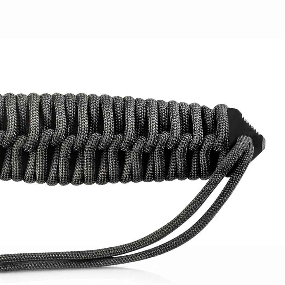 TB OUTDOOR MARAUDEUR Paracord Saplı Tırtıklı Bıçak (Siyah) TB OUTDOOR | Politak Store