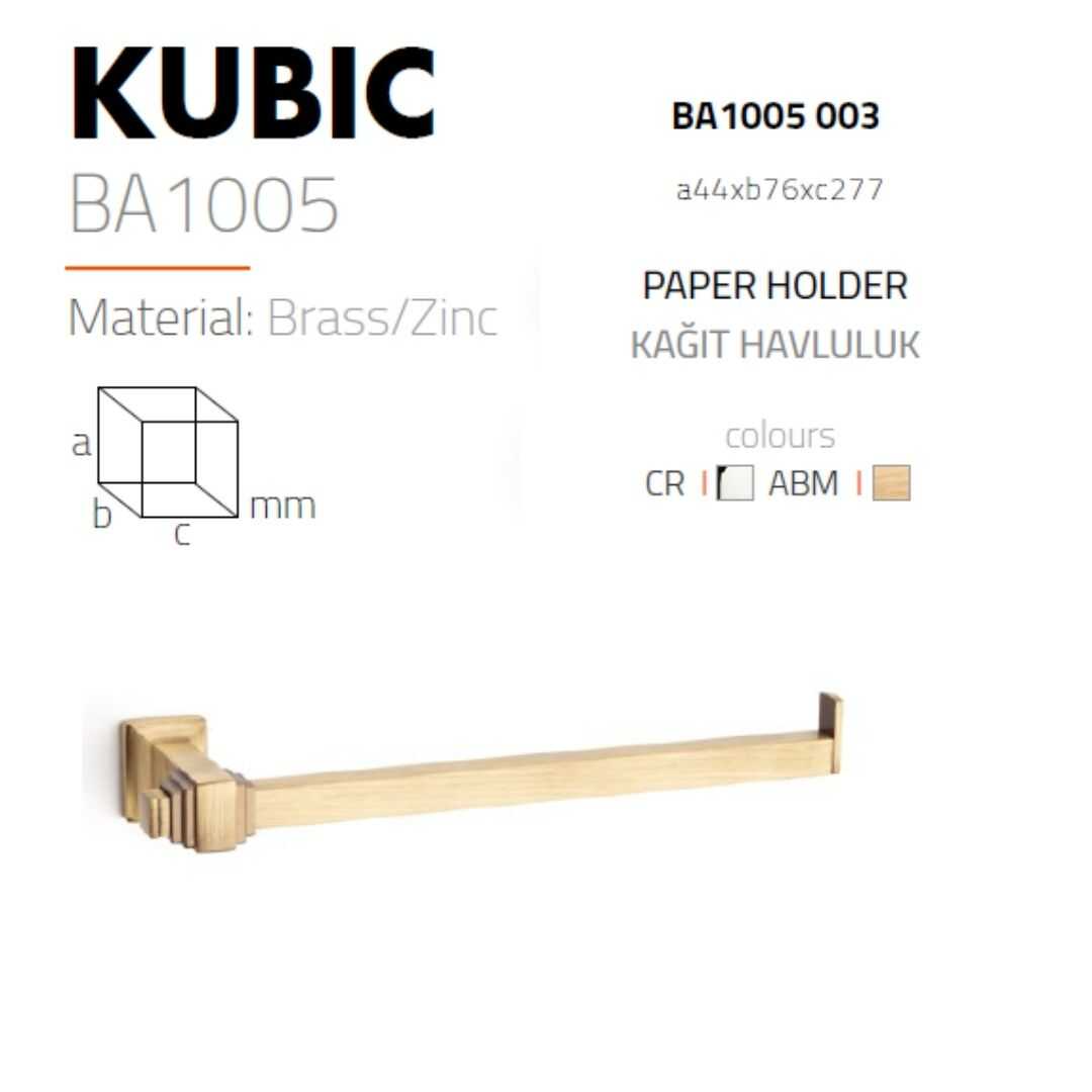 KUBIC DUVARA MONTAJLI KAĞIT HAVLULUK