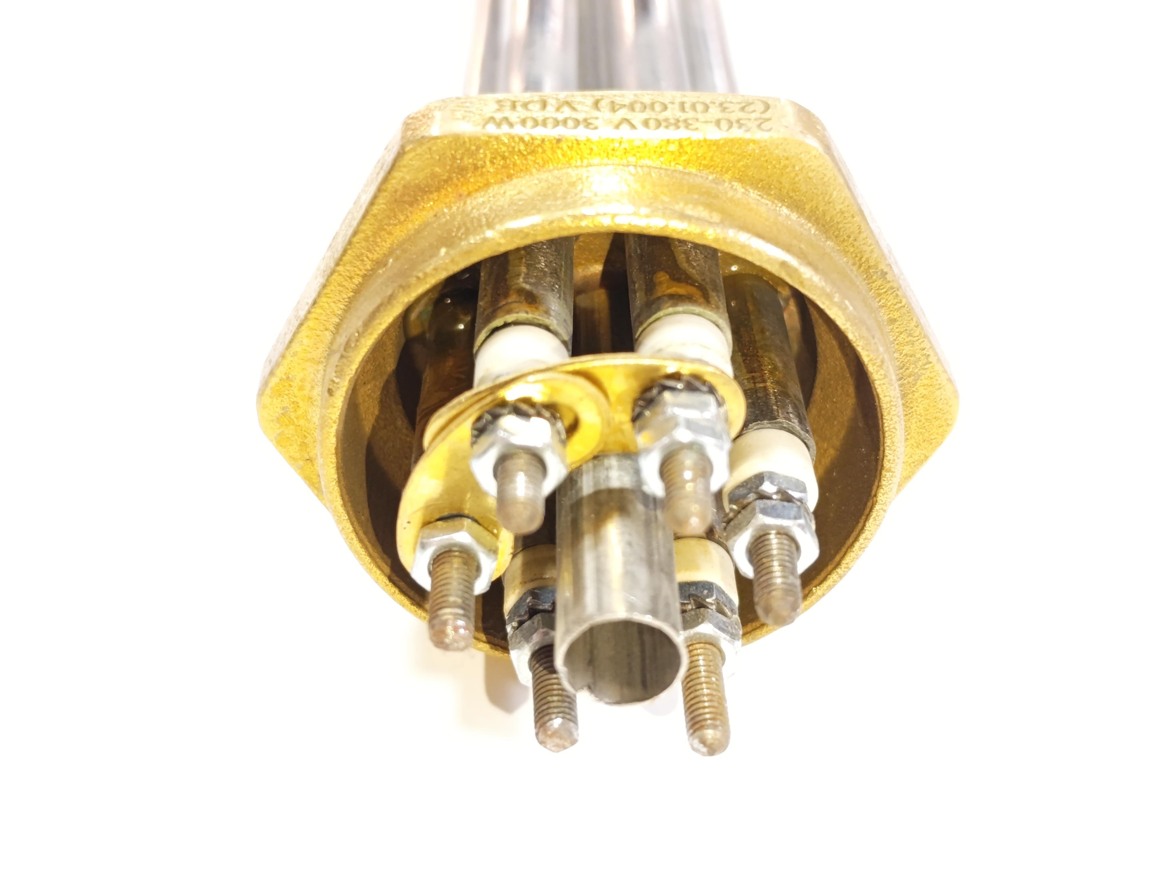 1.5 Inch 304Cr 3000W 230/380V 30cm Three-Phase Industrial Heating Elements / Heating Resistance