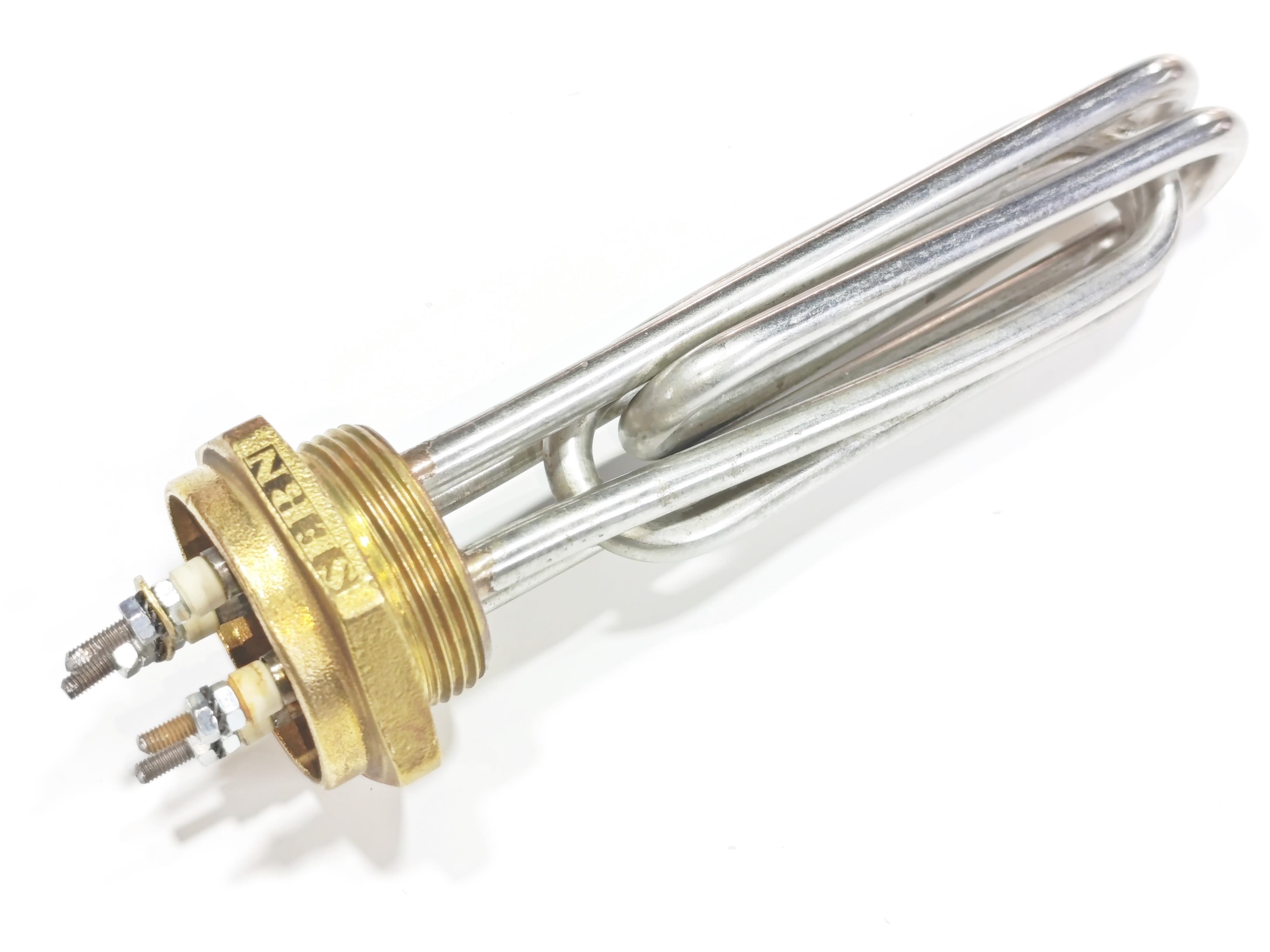 1.5 Inch 304Cr 5000W 230V 20cm Malkan Type Industrial Heating Elements / Heating Resistance