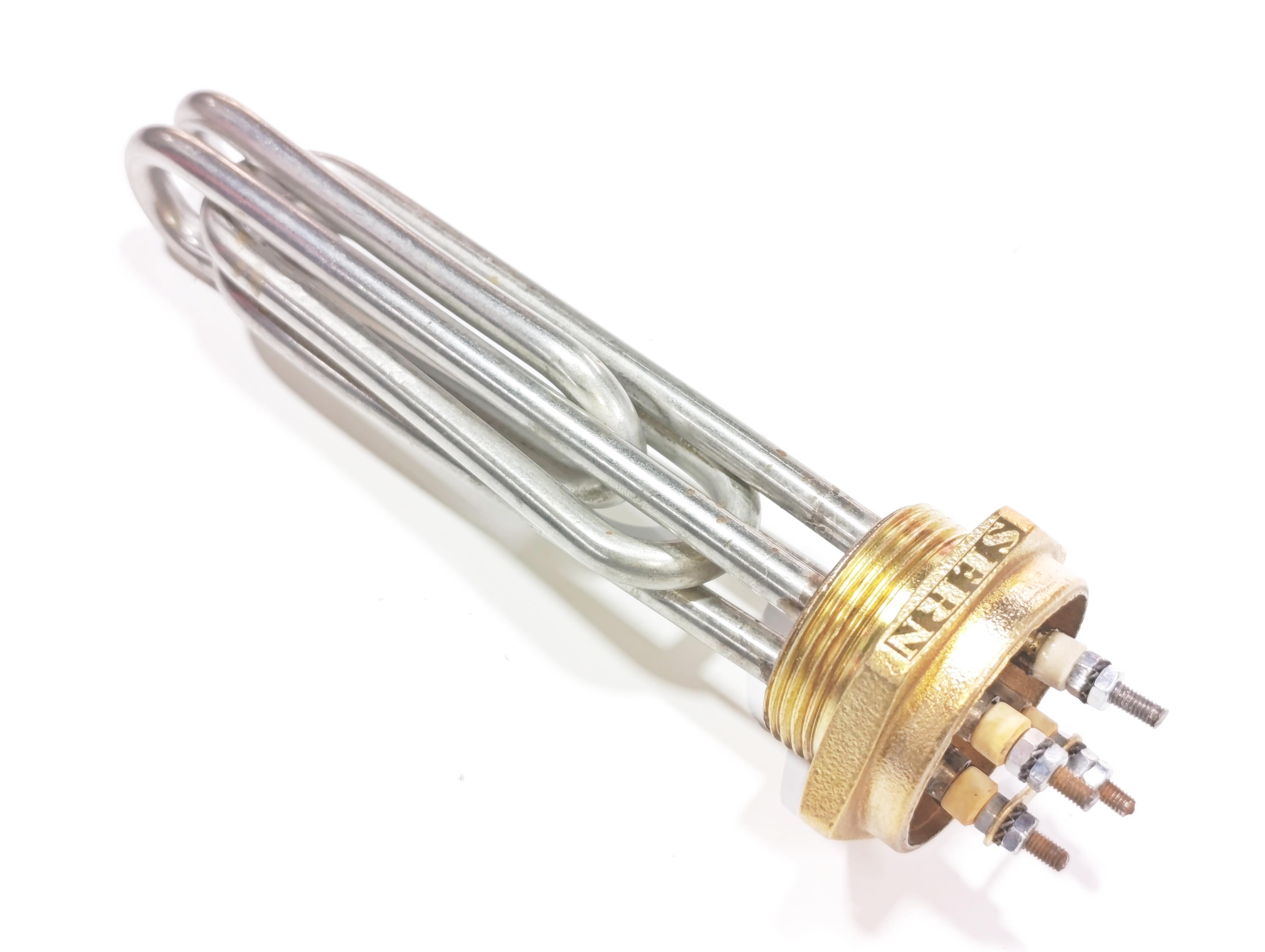 1.5 Inch Chrome 304 6000W 230V 20cm Malkan Type Industrial Heating Elements / Heating Resistance