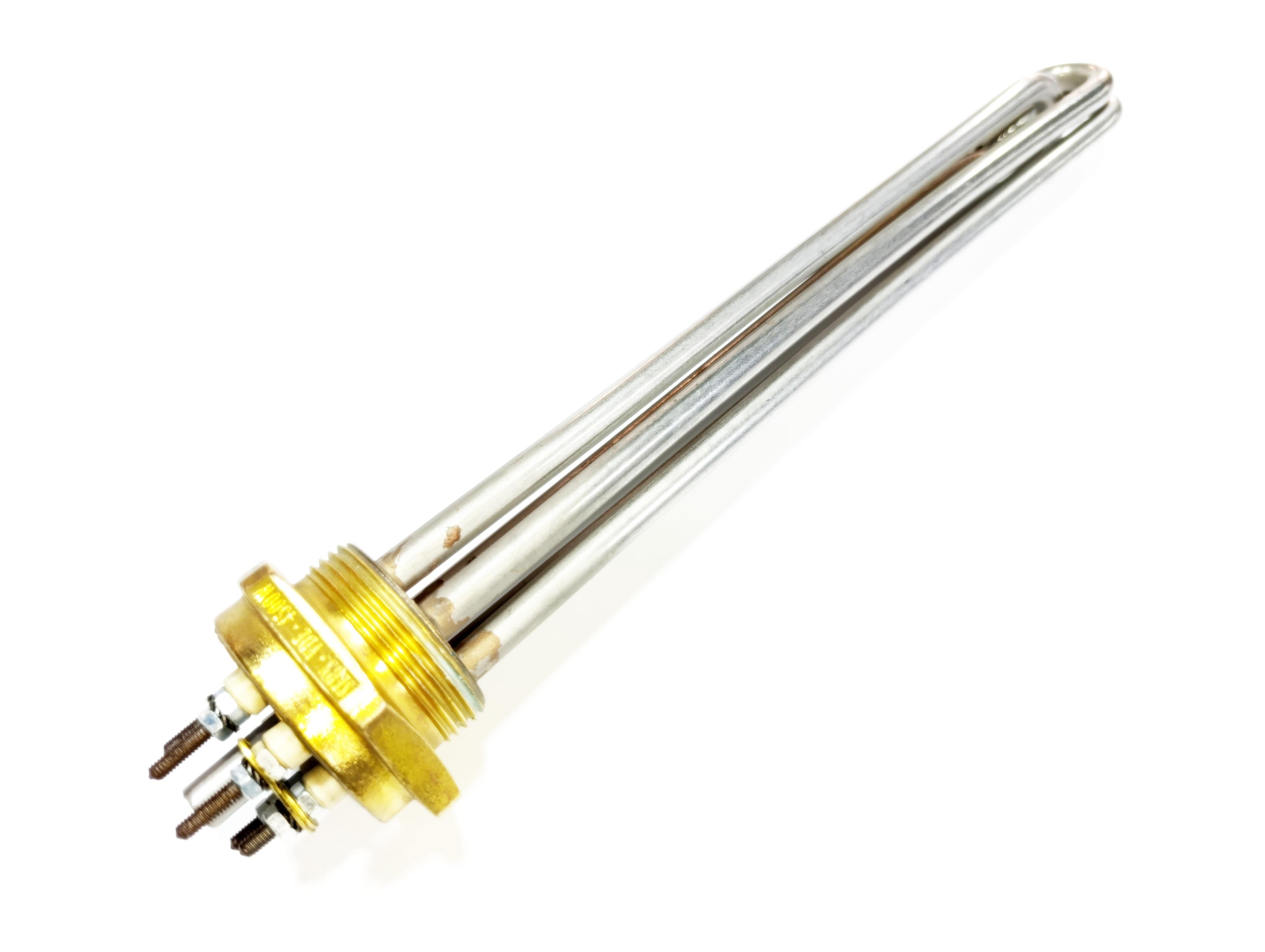 1.5 Inch 304Cr 4500W 230-380V 30cm Three-Phase Industrial Heating Elements / Heating Resistance