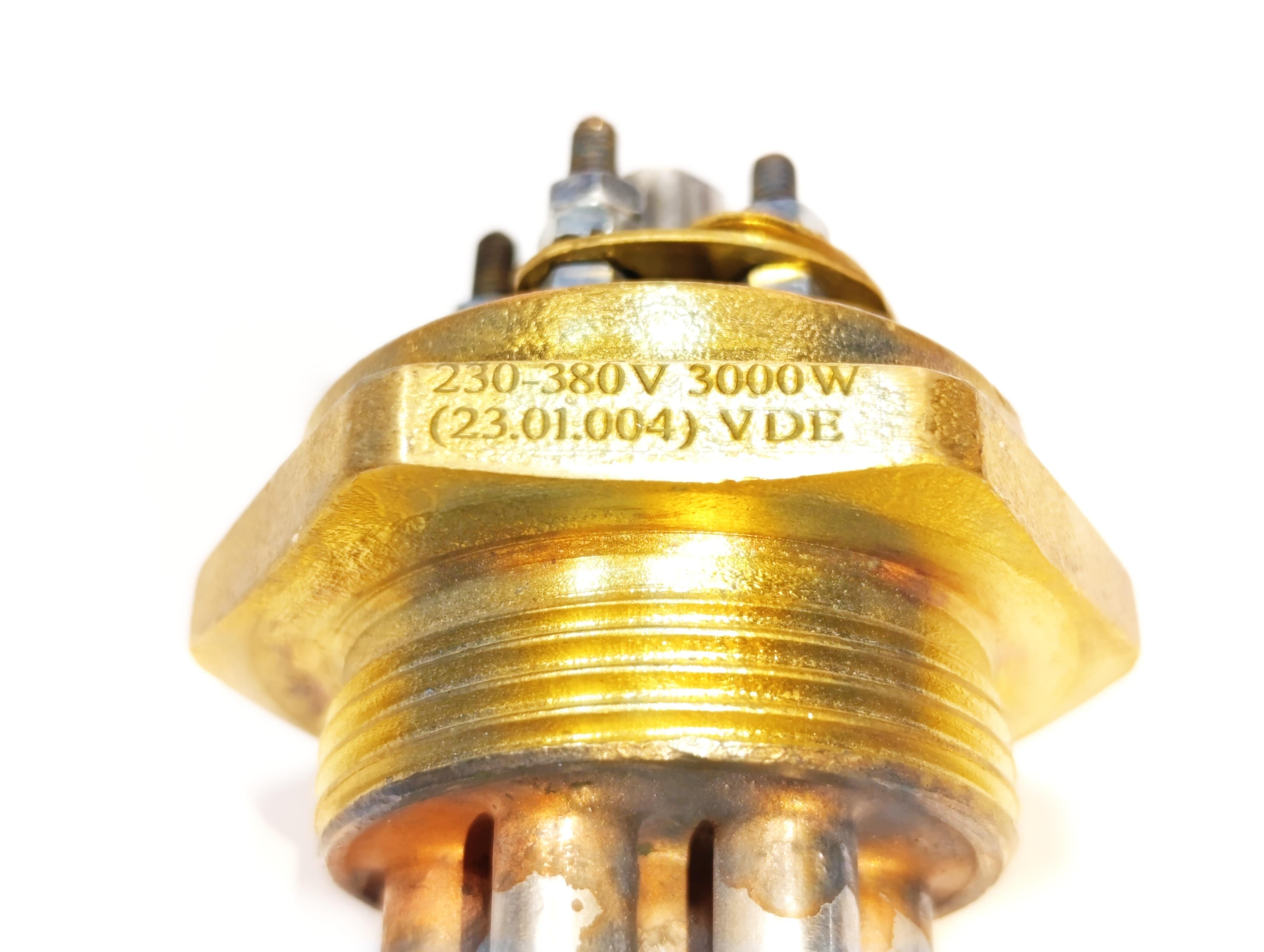 1.5 Inch 304Cr 3000W 230/380V 30cm Three-Phase Industrial Heating Elements / Heating Resistance