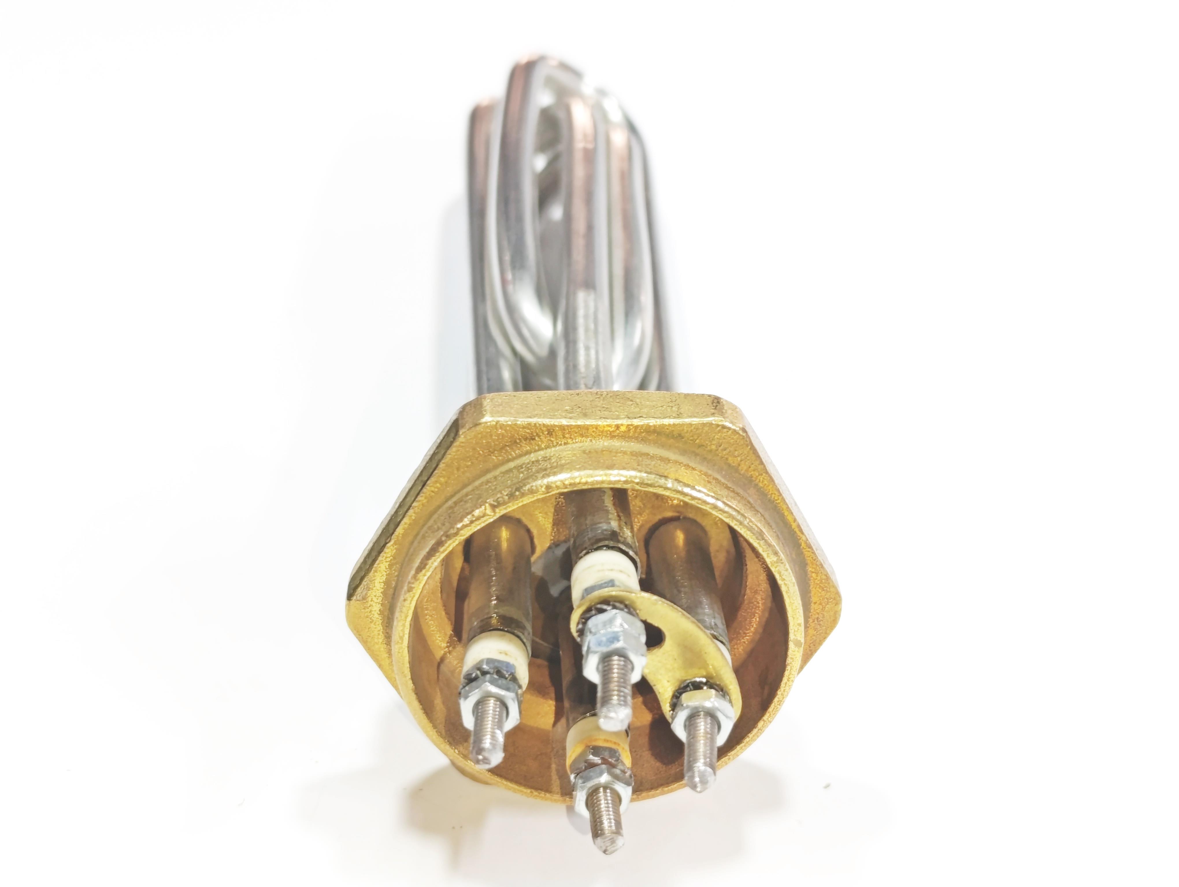 1.5 Inch 304Cr 5000W 230V 20cm Malkan Type Industrial Heating Elements / Heating Resistance