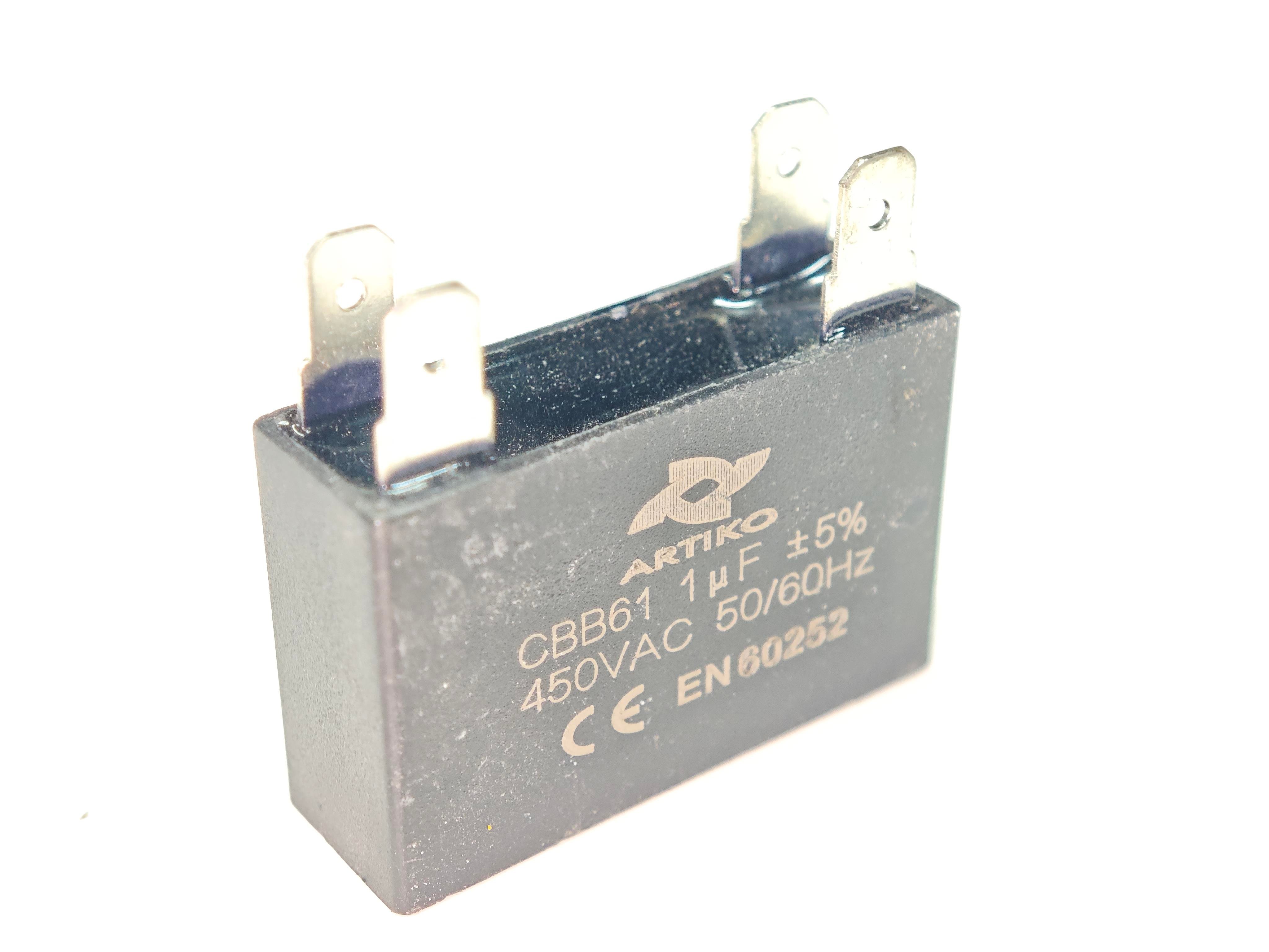 08.Capacitors1 µF 450V AC Square Capacitor for Fan and Air Conditioner | HVAC Motor Start Capacitor1 µF 450V AC Square Capacitor for Fan and Air Conditioner | HVAC Motor Start Capacitor