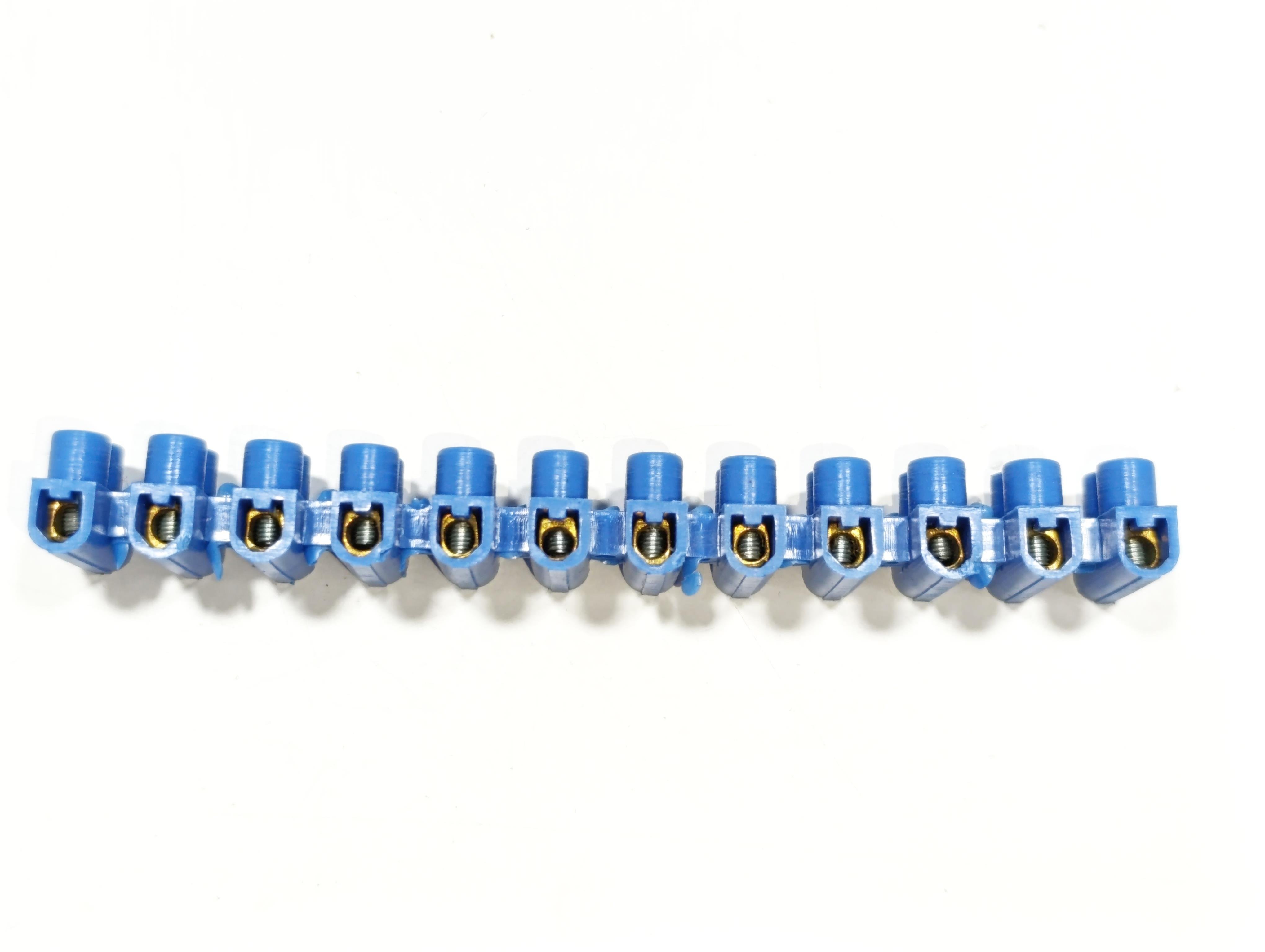 05.Terminals1 No Plastic Terminal Block Blue Color1 No Plastic Terminal Block Blue Color