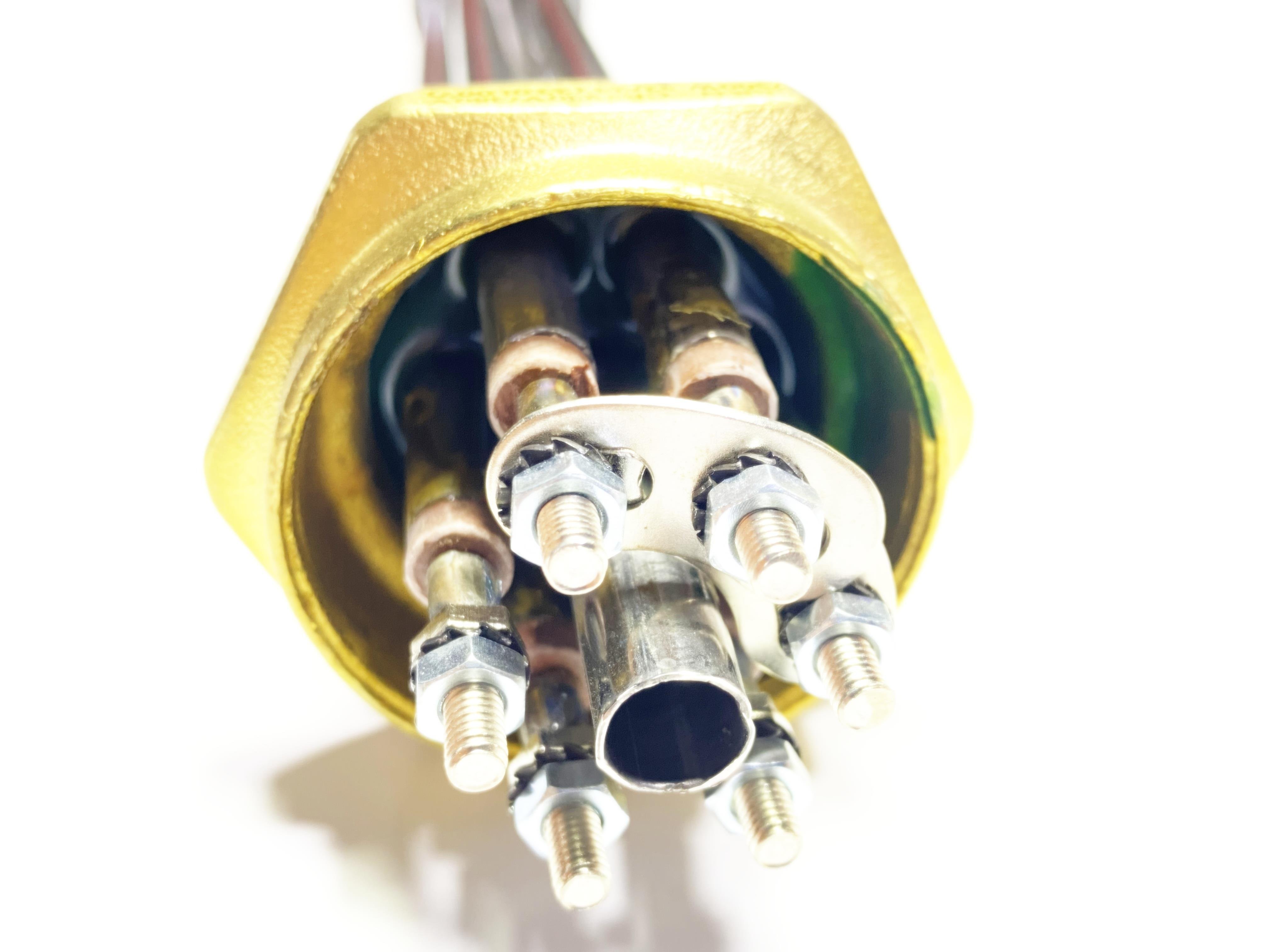 01.304Cr Head Heater Resistance1.5 Inch Chrome 304 7500W 230/380V 30cm Three-Phase Industrial Heating Elements / Heating Resistance1.5 Inch Chrome 304 7500W 230/380V 30cm Three-Phase Industrial Heating Elements / Heating Resistance