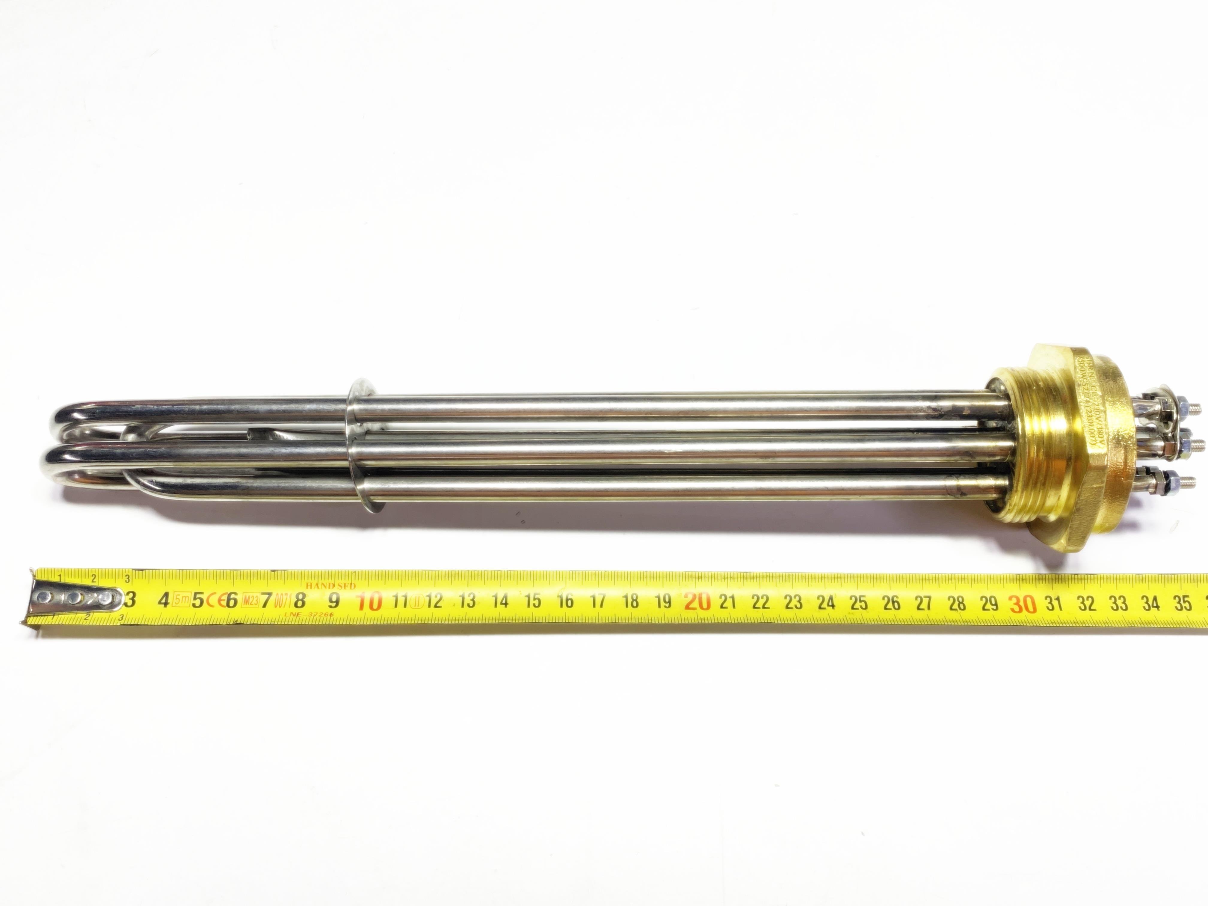01.304Cr Head Heater Resistance1.5 Inch Chrome 304 7500W 230/380V 30cm Three-Phase Industrial Heating Elements / Heating Resistance1.5 Inch Chrome 304 7500W 230/380V 30cm Three-Phase Industrial Heating Elements / Heating Resistance