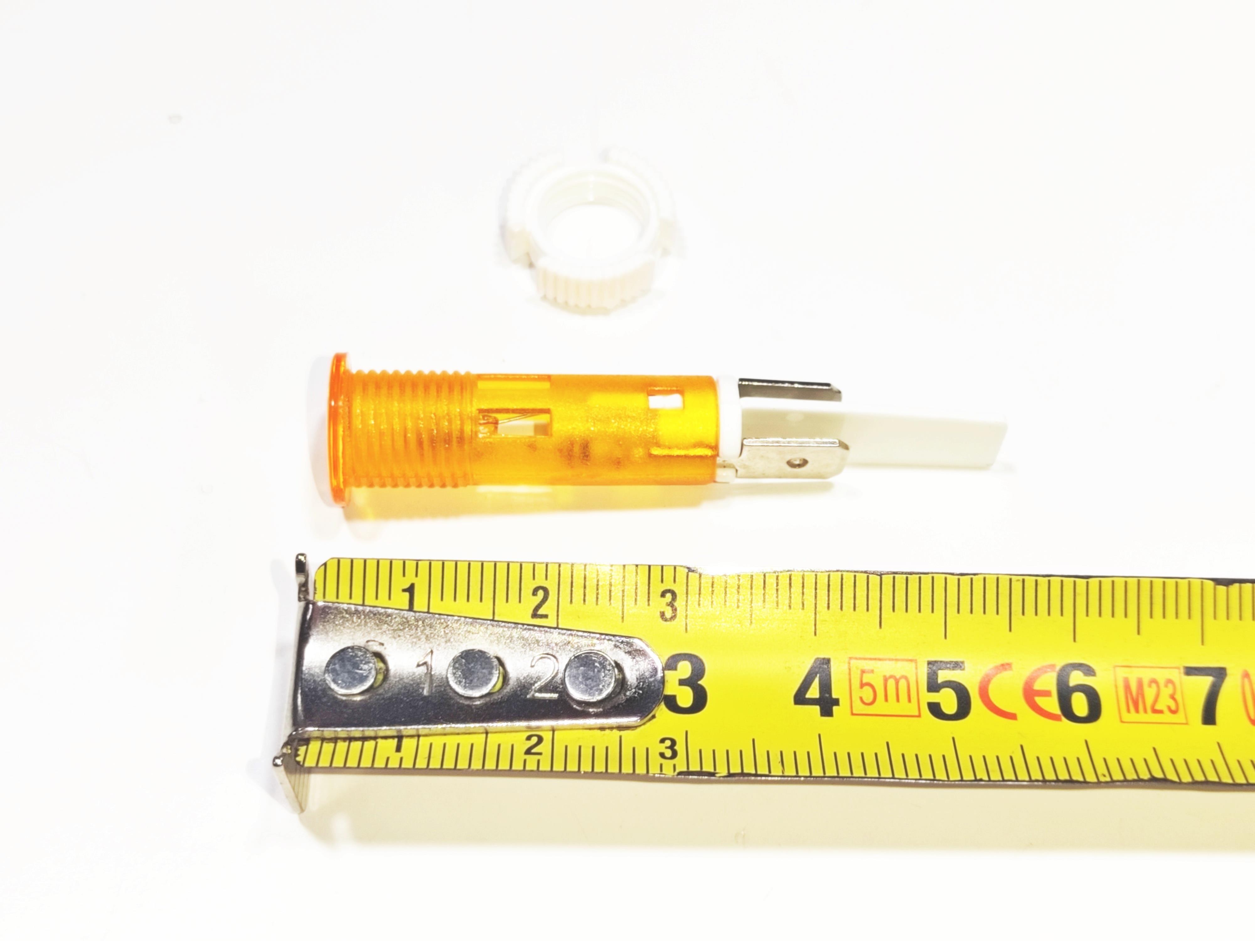 10mm Sarı Somunlu Sinyal Lambası 