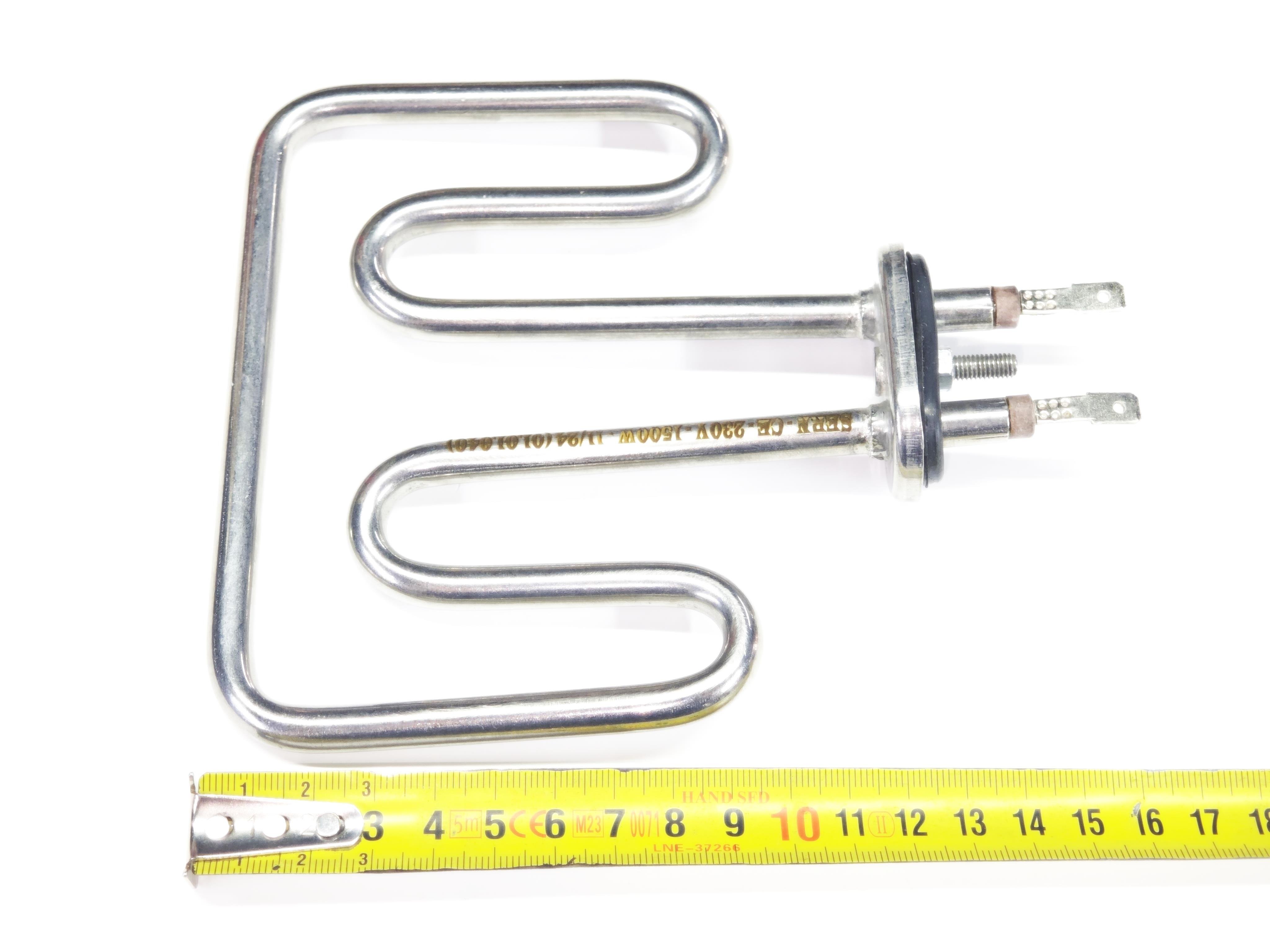 01.Heating Resistances1500W 230V SERN 8.5mm Samovar Heater Element Compatible with Bayıner CR304 Stainless Steel1500W 230V SERN 8.5mm Samovar Heater Element Compatible with Bayıner CR304 Stainless Steel