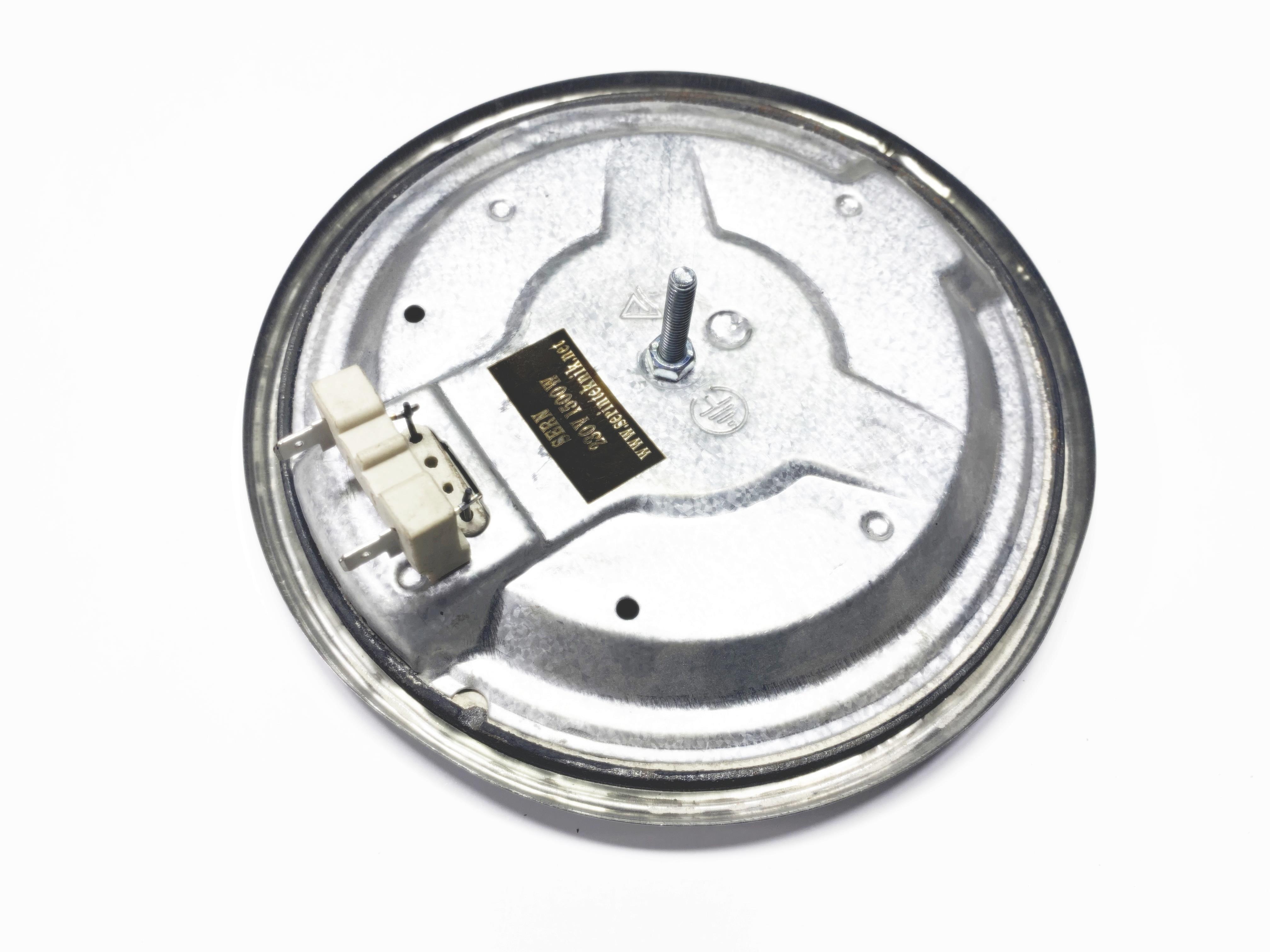 02.Round Hot Plates180mm 1500W 230V Hot Plate with 2-Pin Socket180mm 1500W 230V Hot Plate with 2-Pin Socket