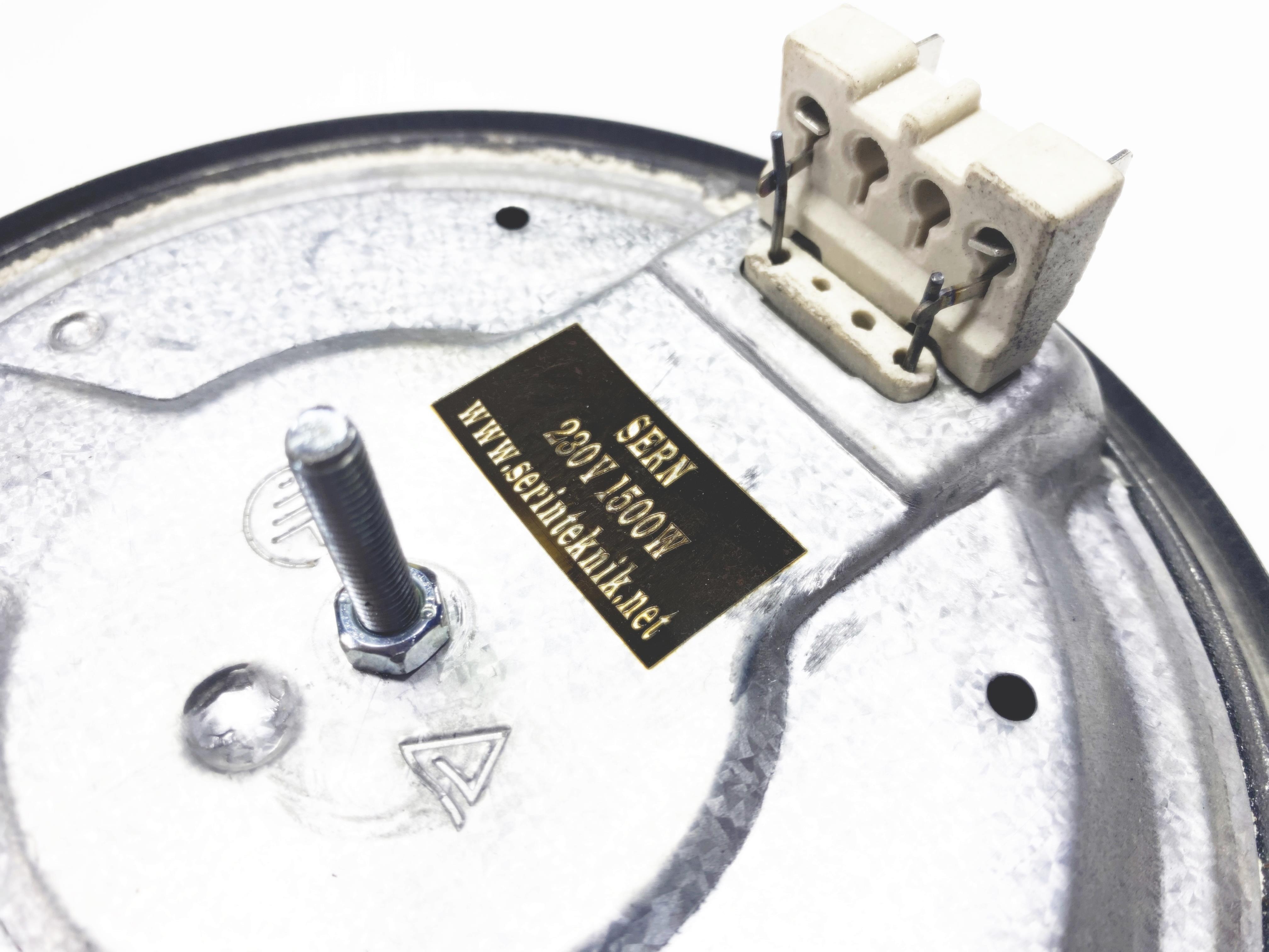 02.Round Hot Plates180mm 1500W 230V Hot Plate with 2-Pin Socket180mm 1500W 230V Hot Plate with 2-Pin Socket