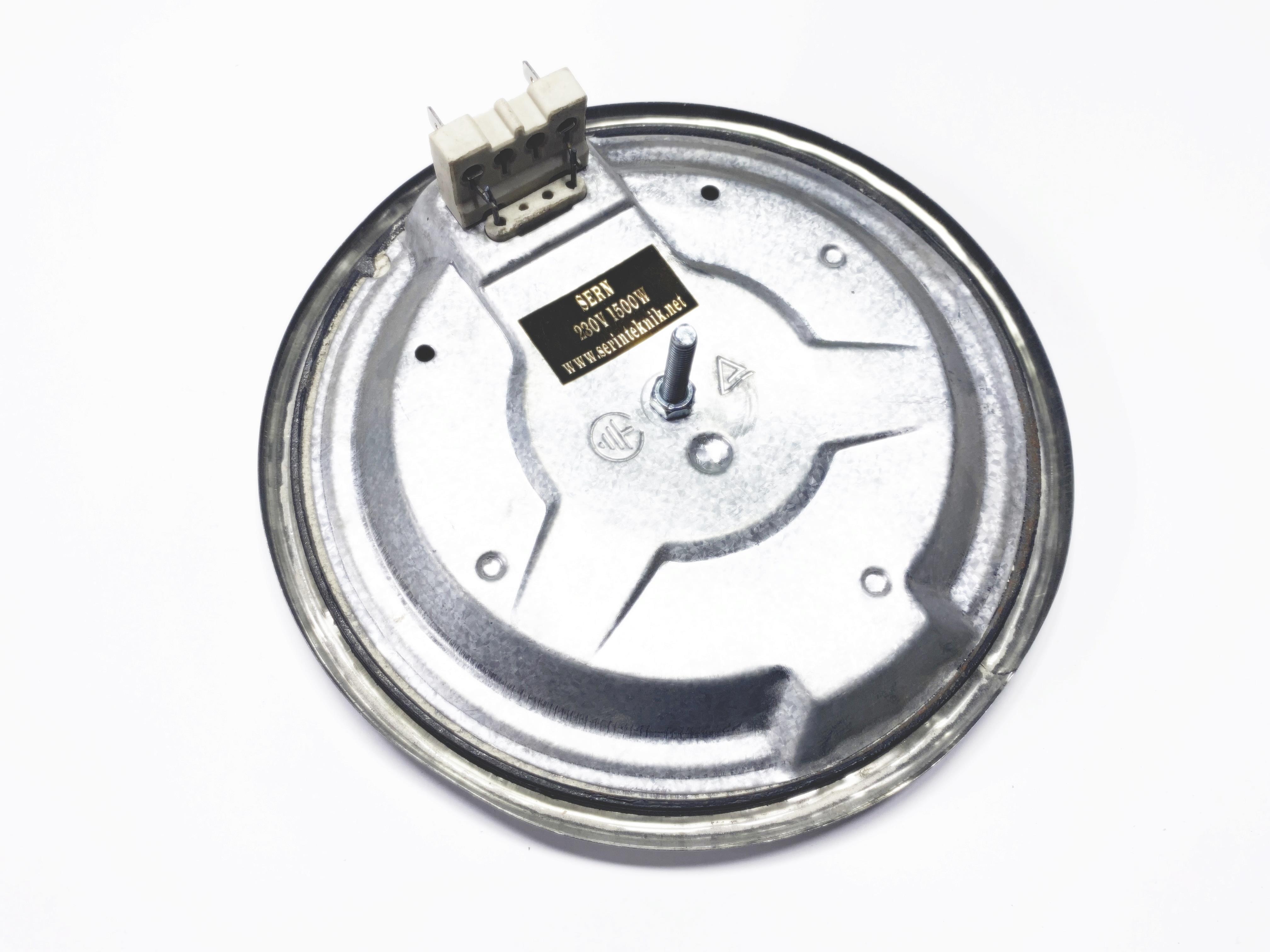 02.Round Hot Plates180mm 1500W 230V Hot Plate with 2-Pin Socket180mm 1500W 230V Hot Plate with 2-Pin Socket
