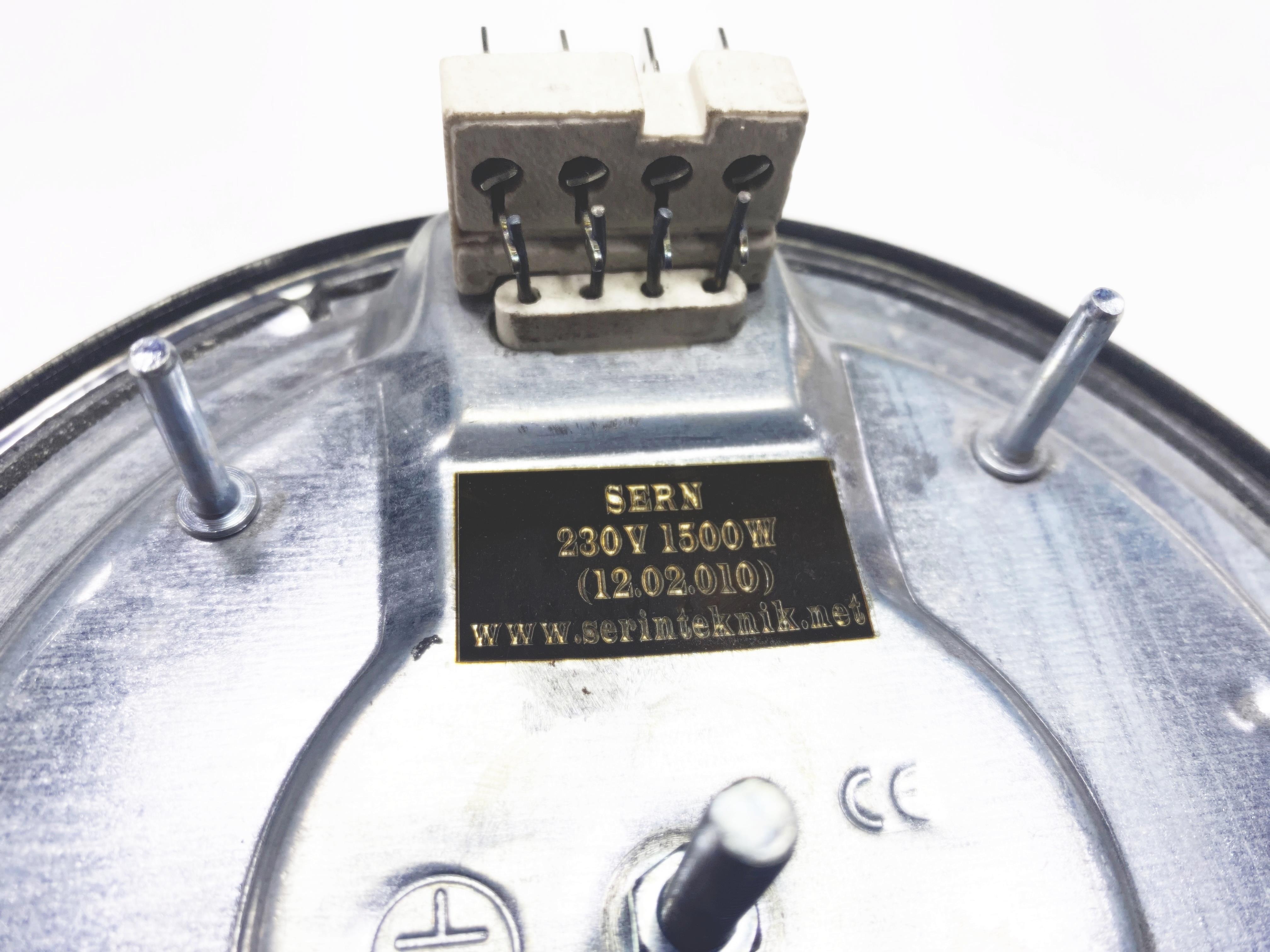 02.Round Hot Plates180mm 1500W 230V Hot Plate with 4-Pin Socket180mm 1500W 230V Hot Plate with 4-Pin Socket