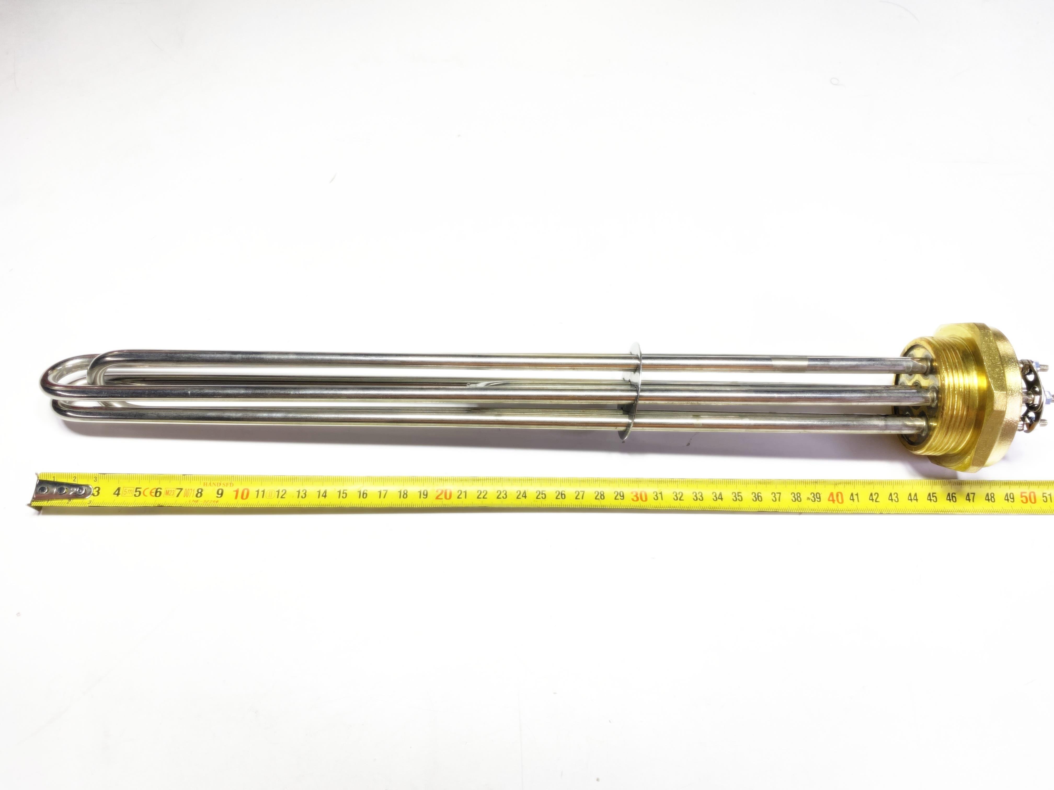 01.304Cr Head Heater Resistance2 Inch 304CR 12000W 45cm 230/380V Three-Phase Industrial Head Heating Elements / Heating Resistance2 Inch 304CR 12000W 45cm 230/380V Three-Phase Industrial Head Heating Elements / Heating Resistance