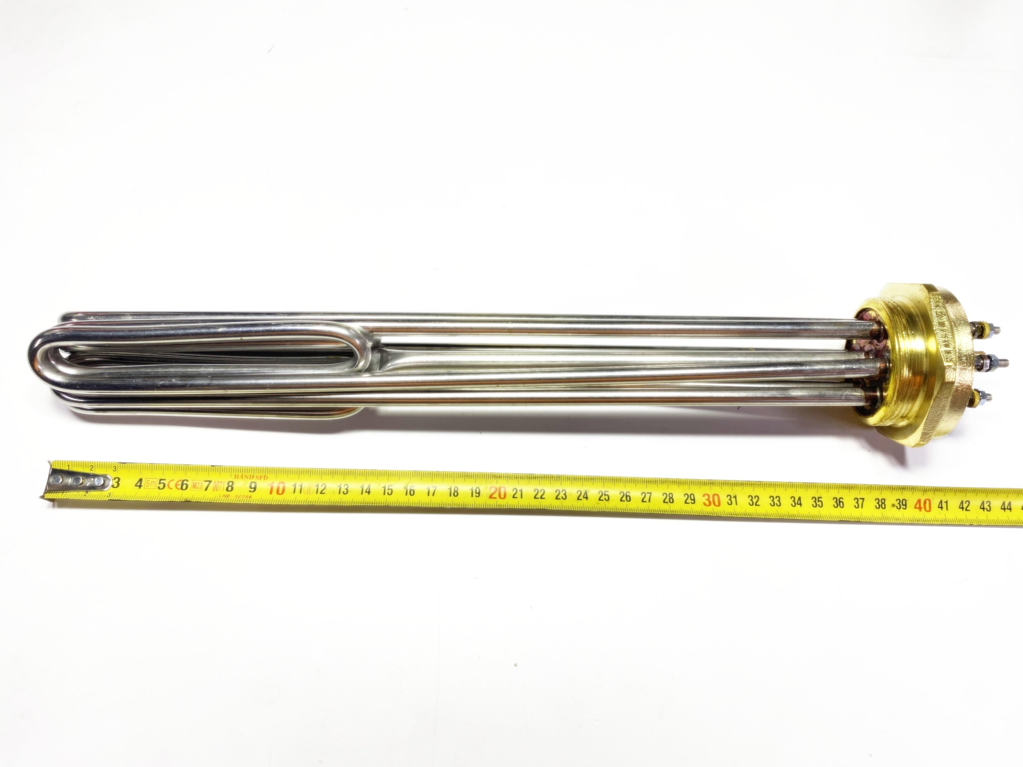 01.304Cr Head Heater Resistance2 Inch 304Cr 15000W 230/380V Twisted Sheath 38,5cm Three-Phase Industrial Heating Elements / Heating Resistance2 Inch 304Cr 15000W 230/380V Twisted Sheath 38,5cm Three-Phase Industrial Heating Elements / Heating Resistance​​​​​​​