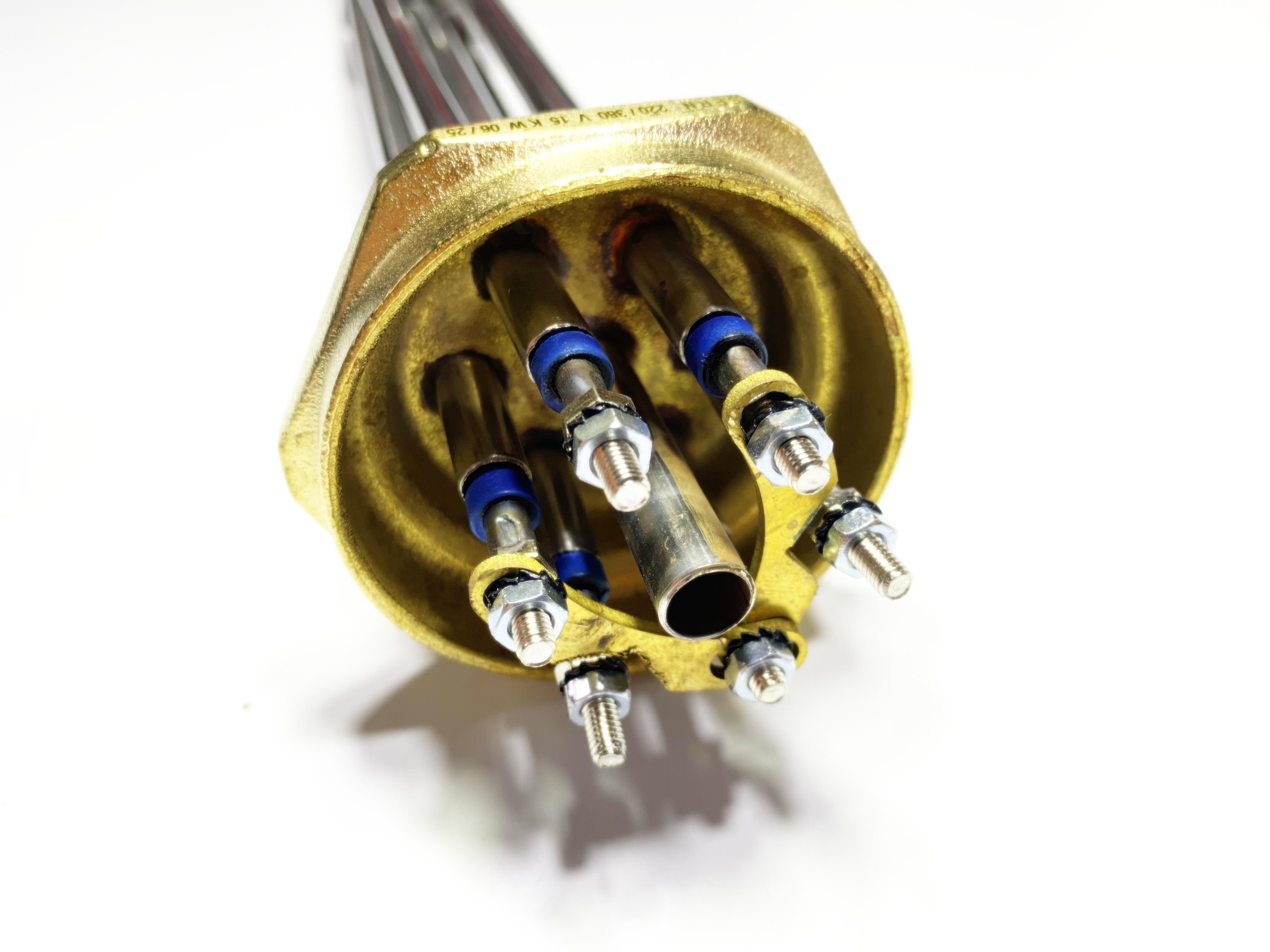 01.304Cr Head Heater Resistance2 Inch 304Cr 15000W 230/380V Twisted Sheath 38,5cm Three-Phase Industrial Heating Elements / Heating Resistance2 Inch 304Cr 15000W 230/380V Twisted Sheath 38,5cm Three-Phase Industrial Heating Elements / Heating Resistance​​​​​​​